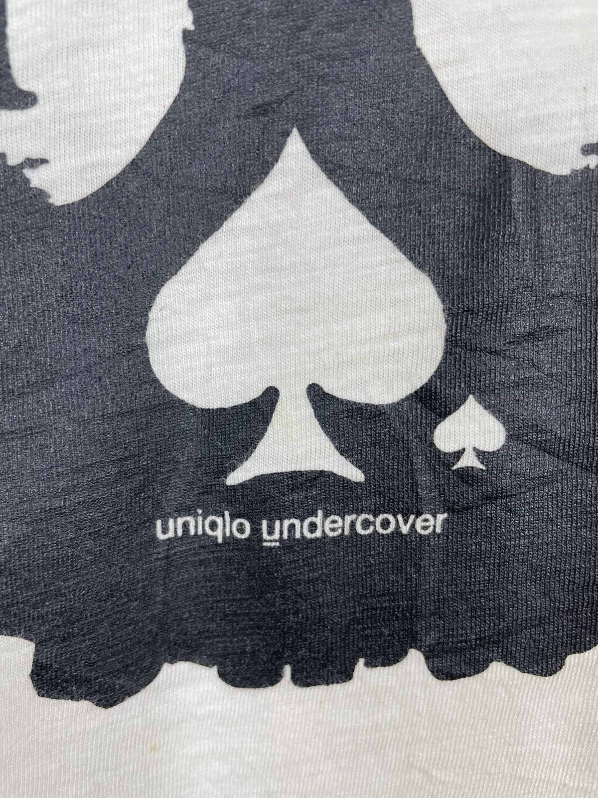 Undercover × Uniqlo Uniqlo Undercover UU Skull Logo Slub 3/4 Tee (2012 Archive) Size US L / EU 52-54 / 3 - 6 Thumbnail