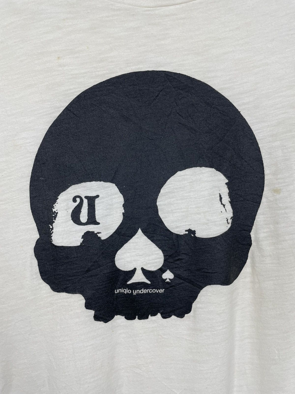 Undercover × Uniqlo Uniqlo Undercover UU Skull Logo Slub 3/4 Tee (2012 Archive) Size US L / EU 52-54 / 3 - 5 Thumbnail