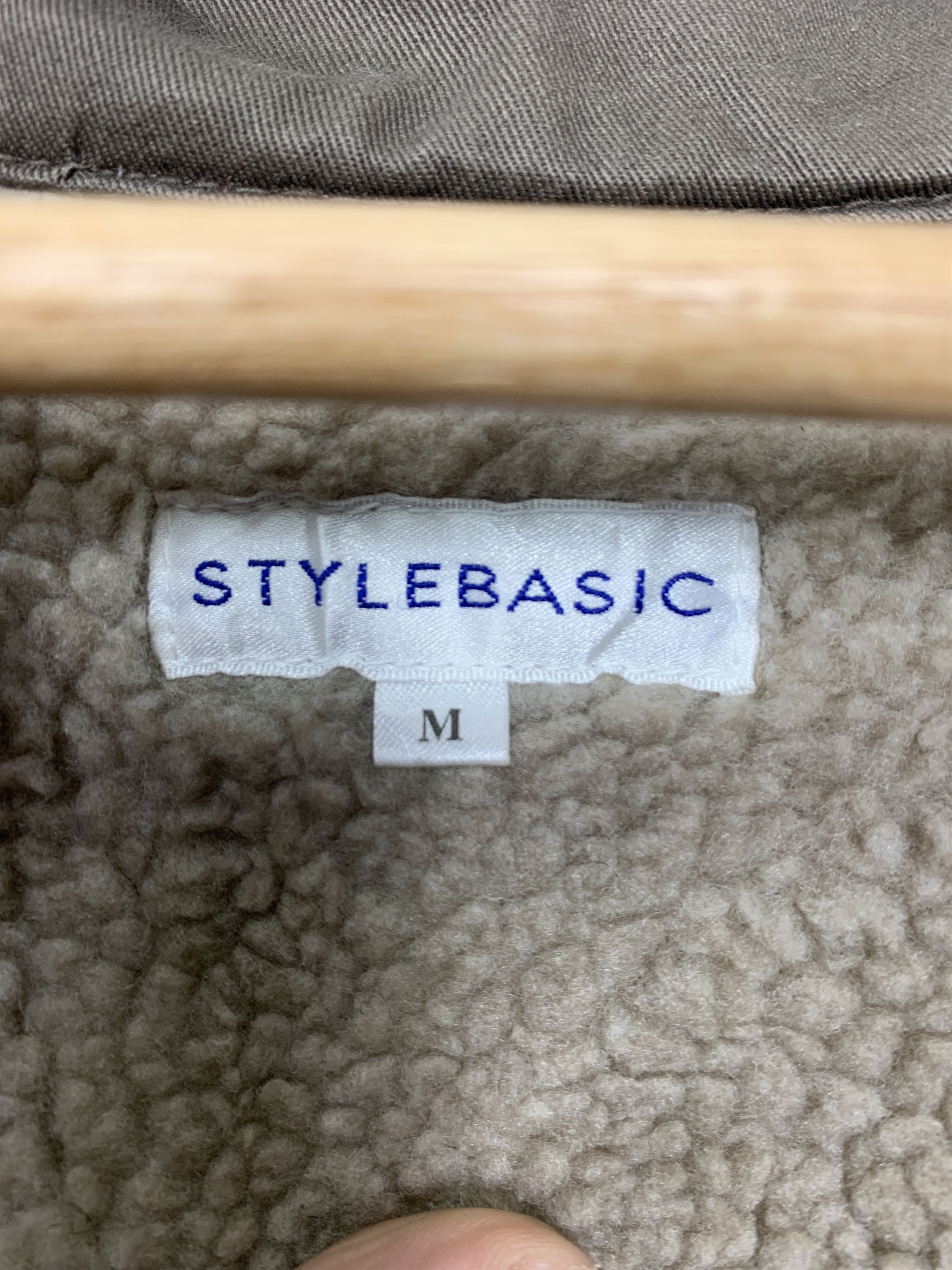 Japanese Brand Vintage STYLEBASIC Sherpa Lining Parkas Jacket J0964 Size US S / EU 44-46 / 1 - 8 Thumbnail