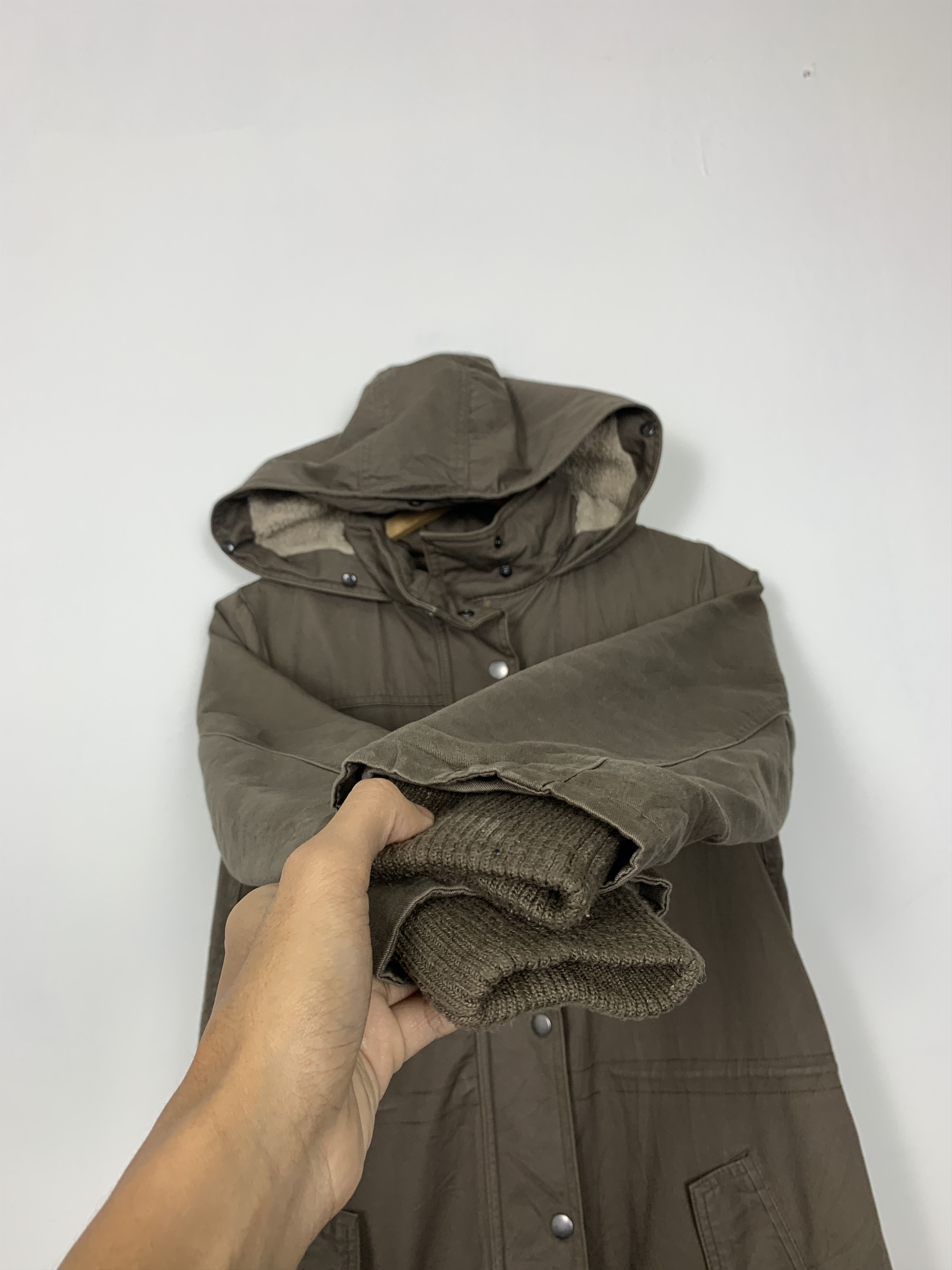 Japanese Brand Vintage STYLEBASIC Sherpa Lining Parkas Jacket J0964 Size US S / EU 44-46 / 1 - 5 Thumbnail