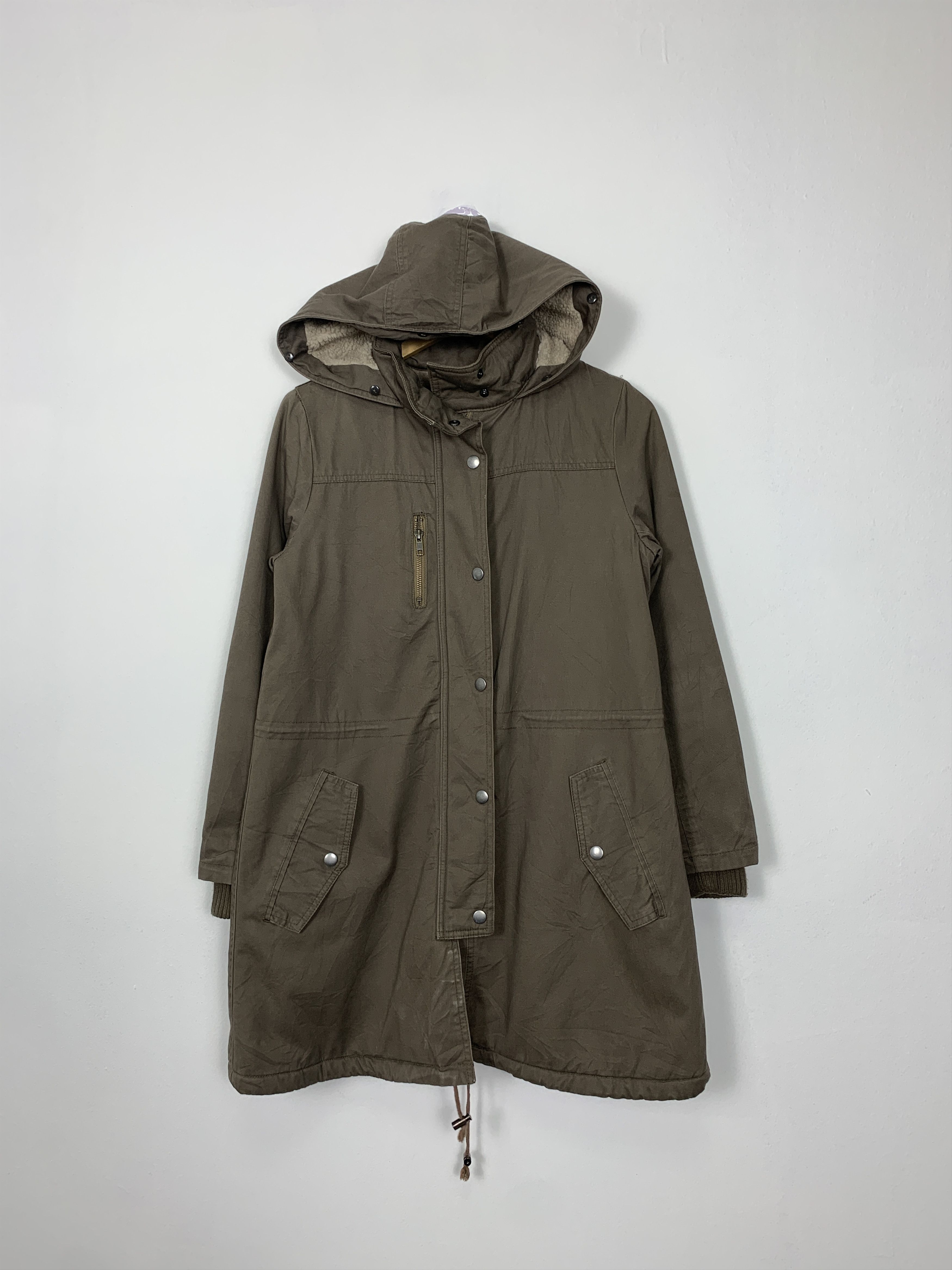 Japanese Brand Vintage STYLEBASIC Sherpa Lining Parkas Jacket J0964 Size US S / EU 44-46 / 1 - 1 Thumbnail