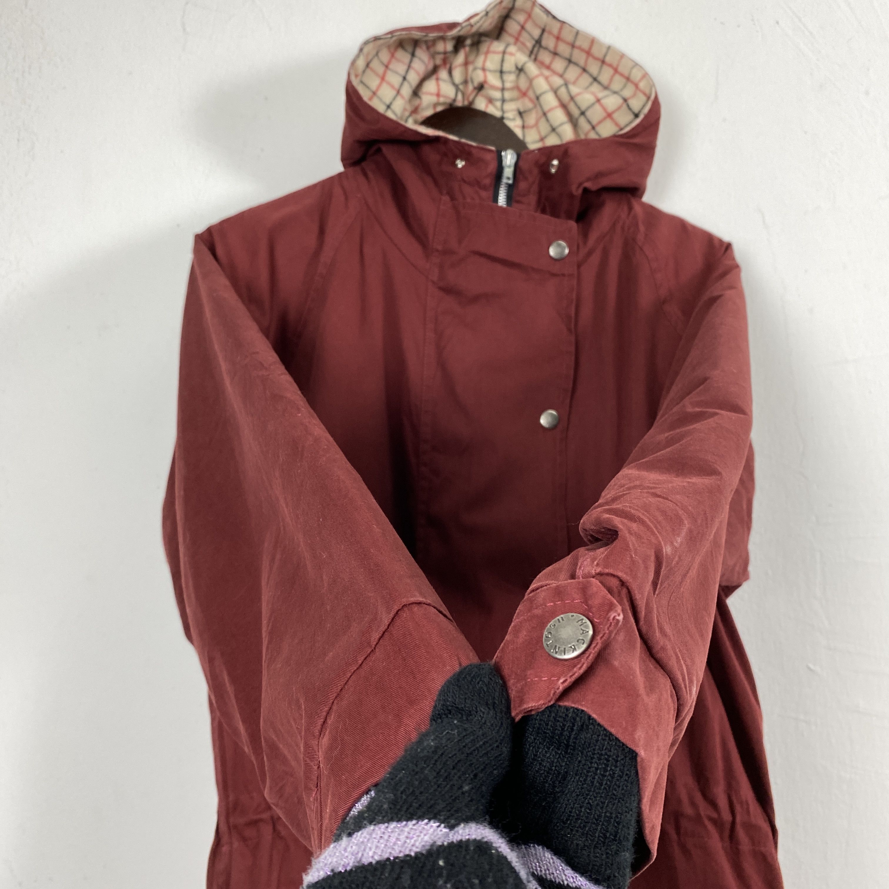Mackintosh Vintage MACKINTOSH Cotton Jacket Wool Lining J0156 Size US S / EU 44-46 / 1 - 8 Thumbnail