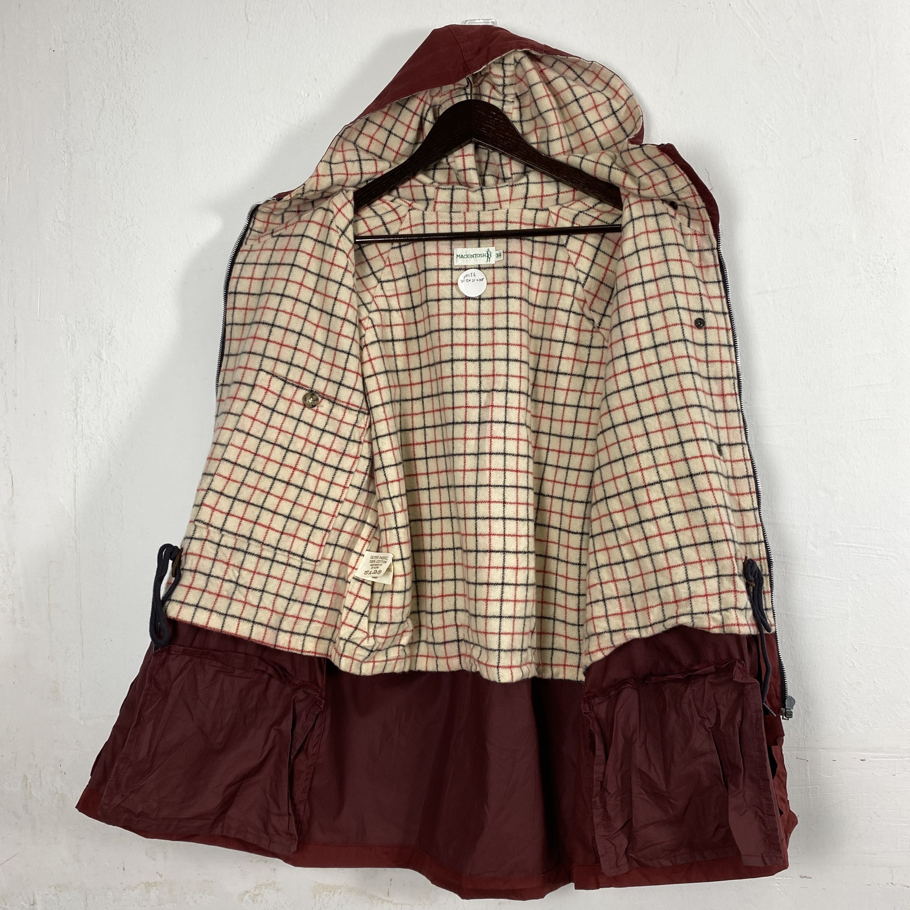 Mackintosh Vintage MACKINTOSH Cotton Jacket Wool Lining J0156 Size US S / EU 44-46 / 1 - 10 Thumbnail