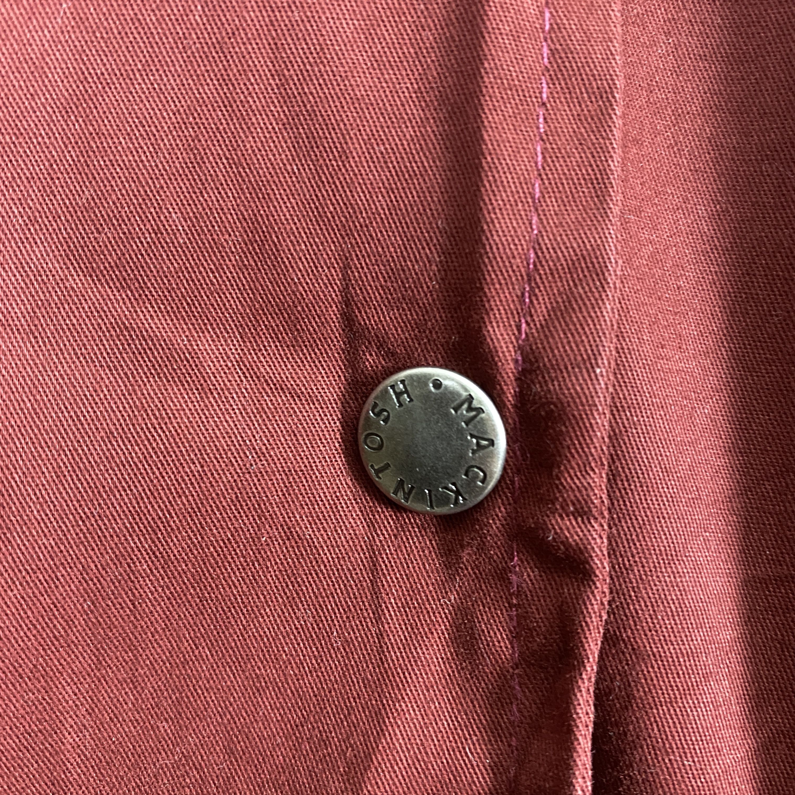 Mackintosh Vintage MACKINTOSH Cotton Jacket Wool Lining J0156 Size US S / EU 44-46 / 1 - 6 Thumbnail