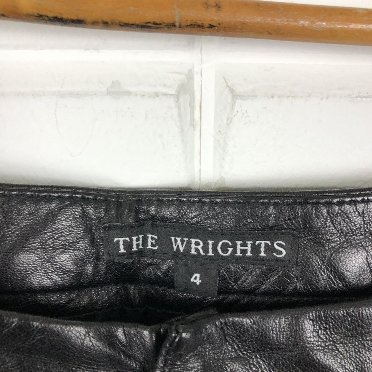 Japanese Brand SOFT LEATHER PANTS THE WRIGHTS Size US 28 / EU 44 - 9 Thumbnail