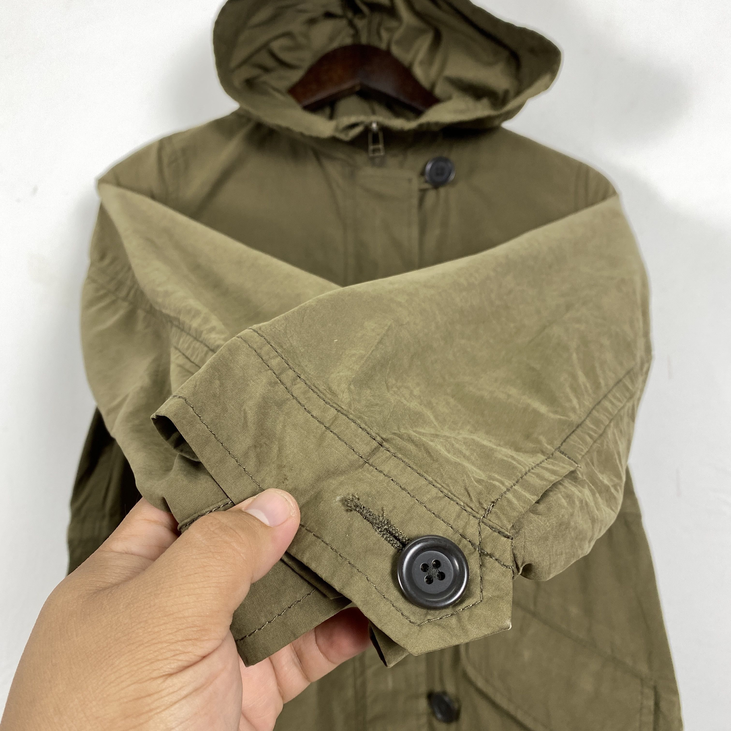 Uniqlo Vintage UNIQLO Hoodie cotton Parka Jacket J0189 Size US S / EU 44-46 / 1 - 6 Thumbnail