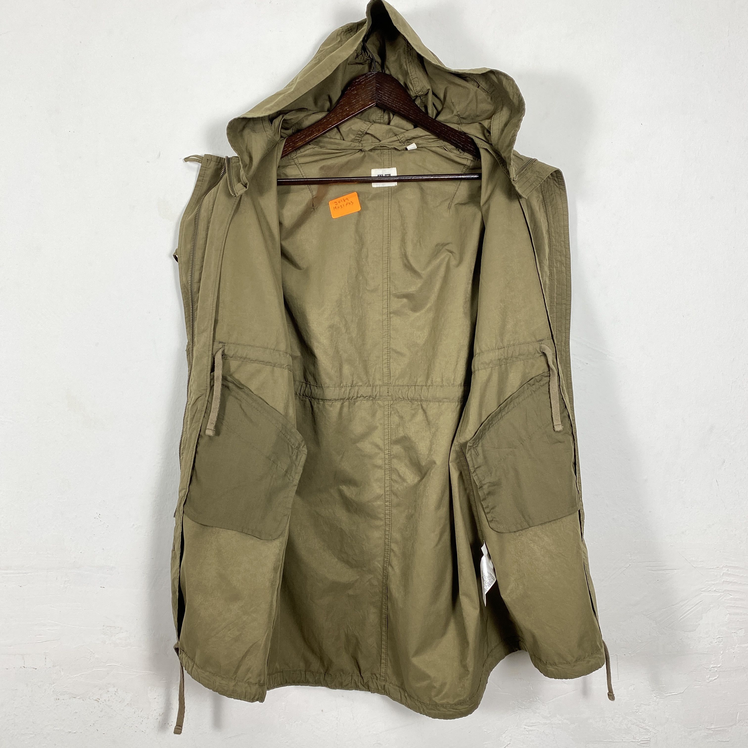 Uniqlo Vintage UNIQLO Hoodie cotton Parka Jacket J0189 Size US S / EU 44-46 / 1 - 9 Thumbnail