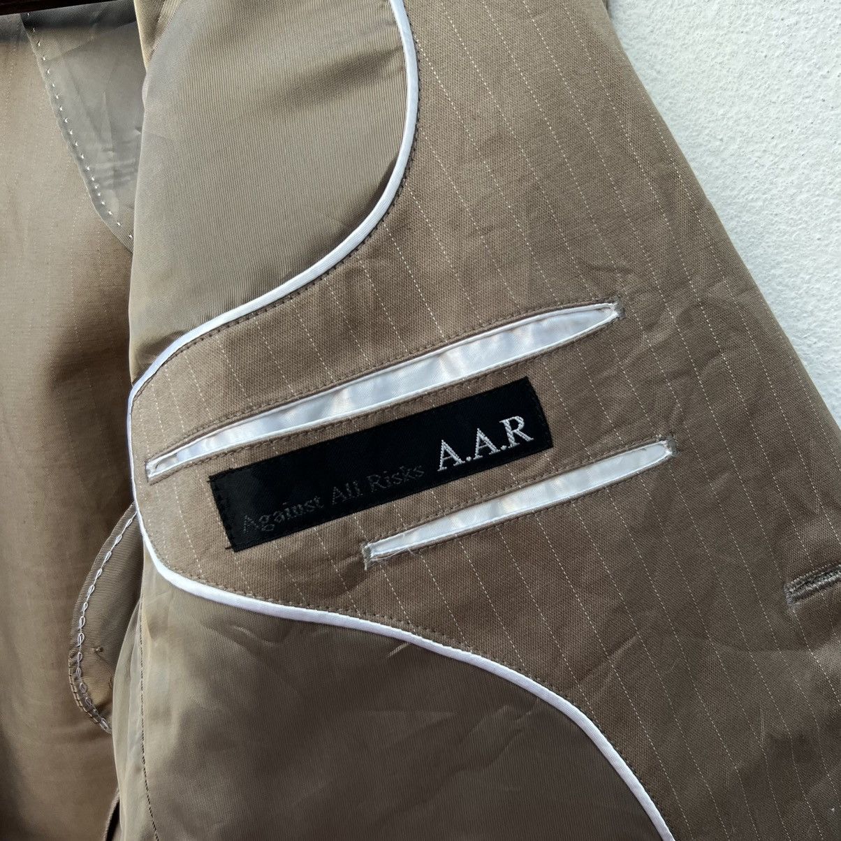 Japanese Brand RARE AAR YOHJI YAMAMOTO DOUBLE BREAST CASUAL COAT JACKET Size US S / EU 44-46 / 1 - 11 Thumbnail