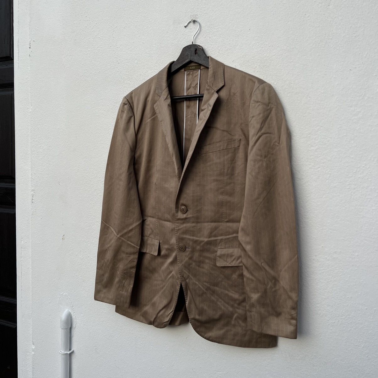 Japanese Brand RARE AAR YOHJI YAMAMOTO DOUBLE BREAST CASUAL COAT JACKET Size US S / EU 44-46 / 1 - 2 Thumbnail