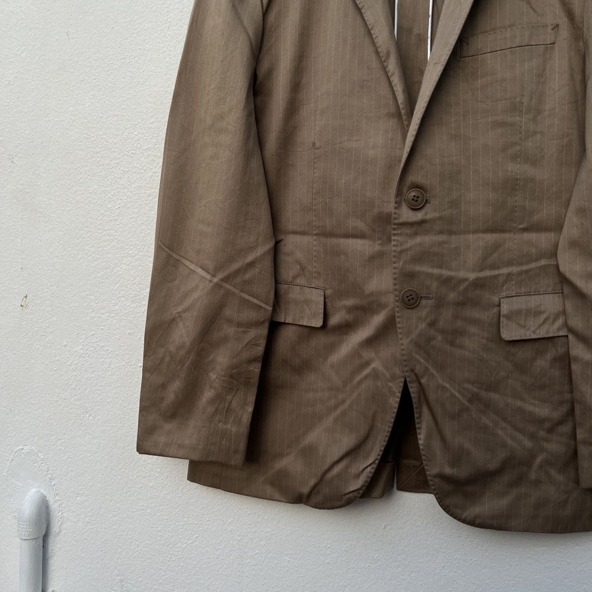 Japanese Brand RARE AAR YOHJI YAMAMOTO DOUBLE BREAST CASUAL COAT JACKET Size US S / EU 44-46 / 1 - 4 Thumbnail