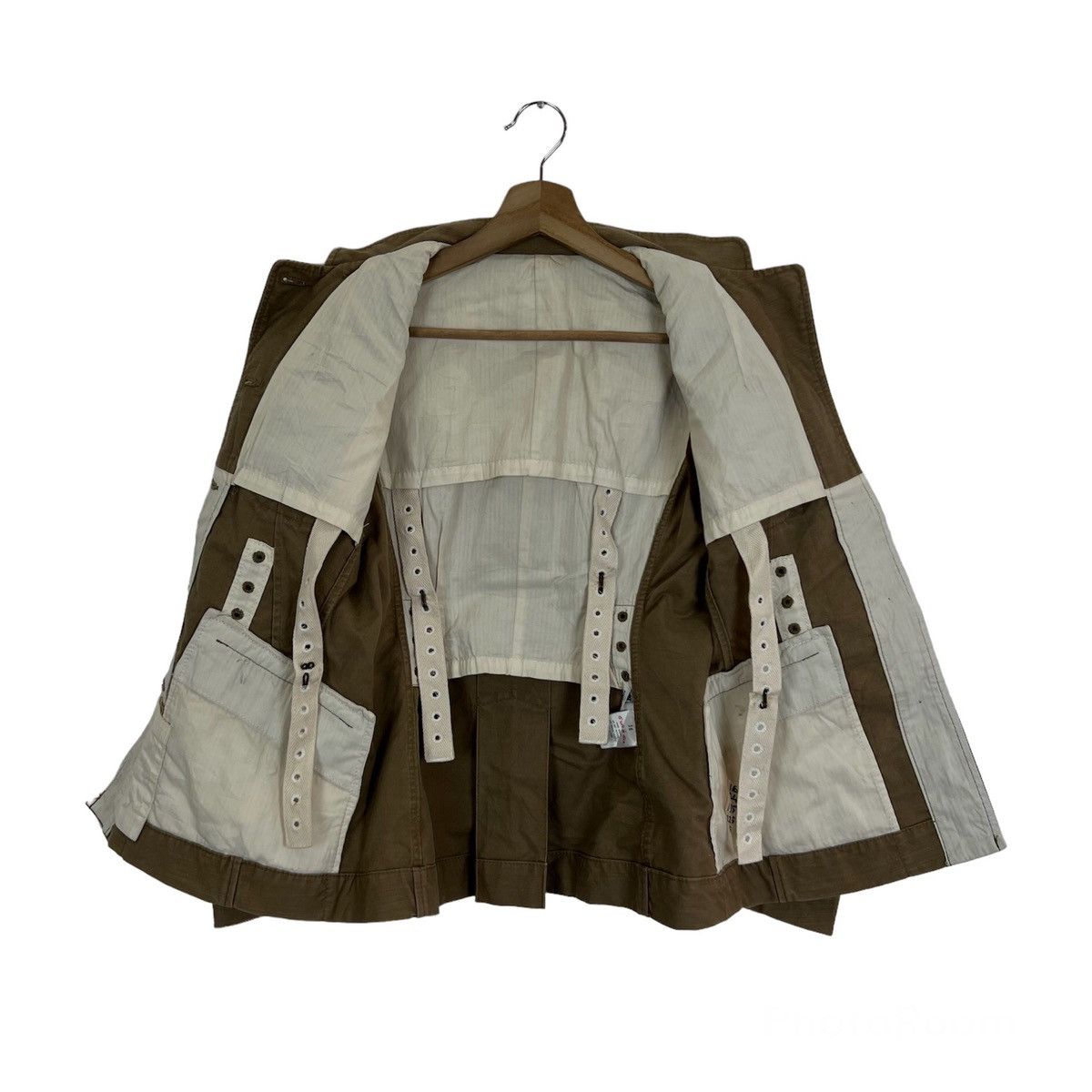 Japanese Brand VINTAGE PARACHUTE BIKER JACKET MULTI POCKET d'un a'dix japan Size XS / US 0-2 / IT 36-38 - 1 Thumbnail