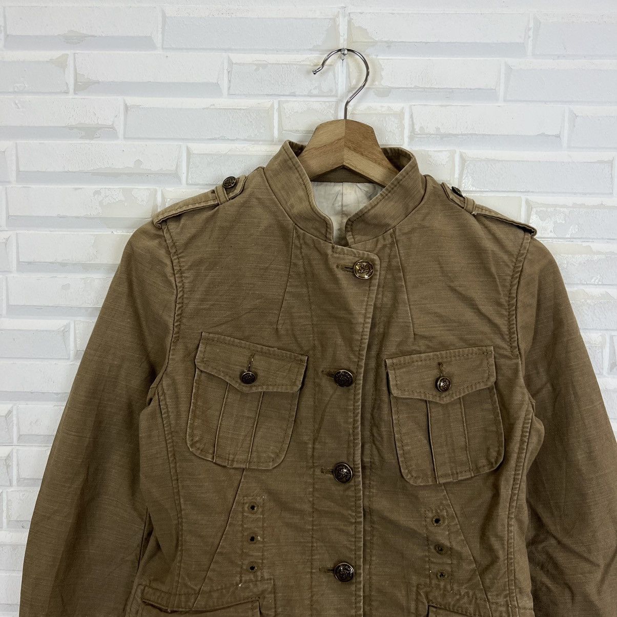 Japanese Brand VINTAGE PARACHUTE BIKER JACKET MULTI POCKET d'un a'dix japan Size XS / US 0-2 / IT 36-38 - 4 Thumbnail