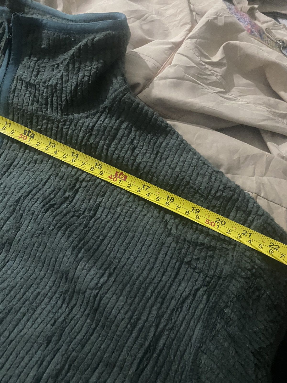 Issey Miyake RARE AW1999 ISSEY MIYAKE MEN RIBBED FLEECE SWEATER Size US M / EU 48-50 / 2 - 13 Thumbnail