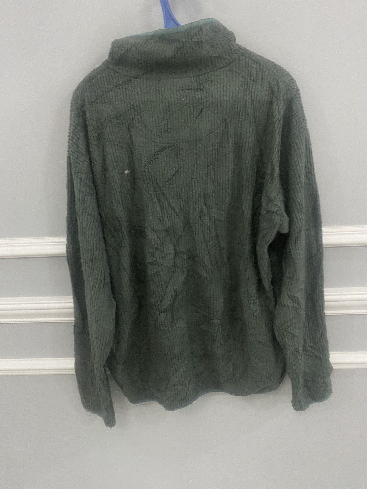 Issey Miyake RARE AW1999 ISSEY MIYAKE MEN RIBBED FLEECE SWEATER Size US M / EU 48-50 / 2 - 3 Thumbnail