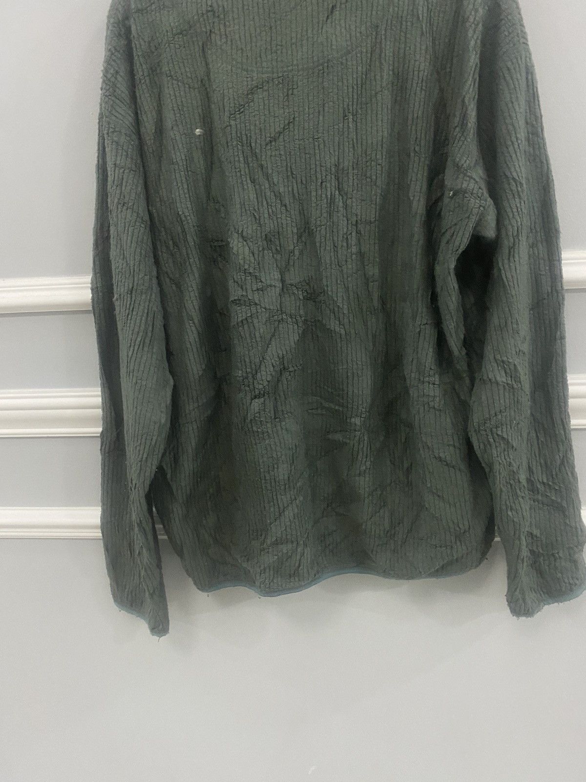 Issey Miyake RARE AW1999 ISSEY MIYAKE MEN RIBBED FLEECE SWEATER Size US M / EU 48-50 / 2 - 4 Thumbnail