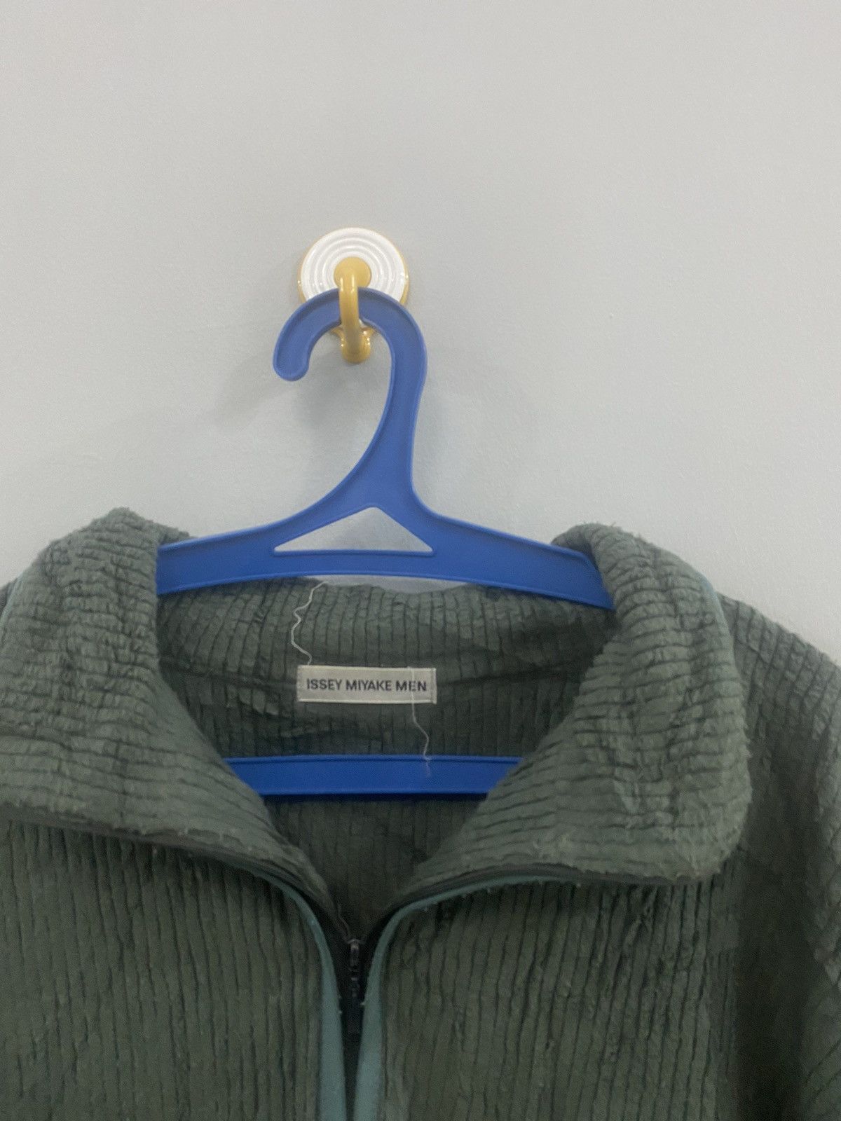 Issey Miyake RARE AW1999 ISSEY MIYAKE MEN RIBBED FLEECE SWEATER Size US M / EU 48-50 / 2 - 5 Thumbnail