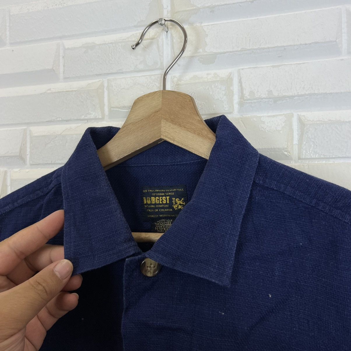 Japanese Brand VINTAGE HIKORY CHORE JACKET INDIGO JAPAN DESIGN RODGEST Size US M / EU 48-50 / 2 - 6 Thumbnail