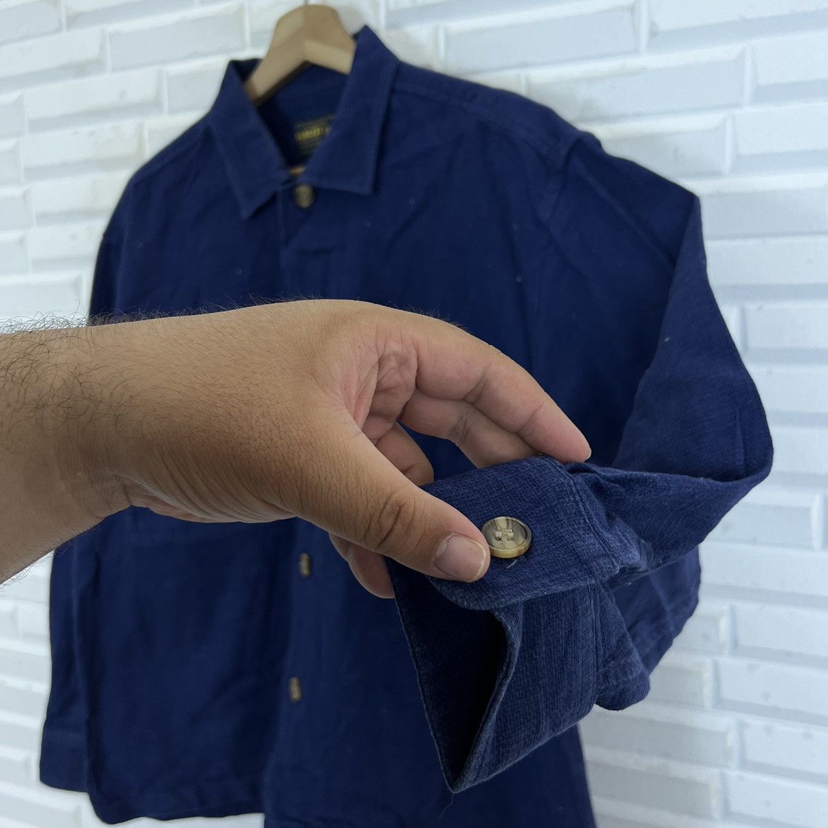 Japanese Brand VINTAGE HIKORY CHORE JACKET INDIGO JAPAN DESIGN RODGEST Size US M / EU 48-50 / 2 - 5 Thumbnail