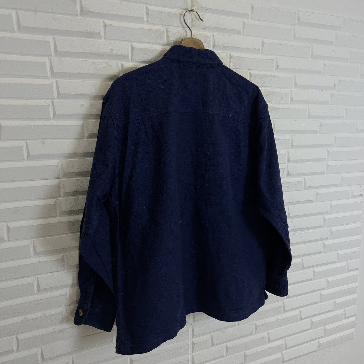 Japanese Brand VINTAGE HIKORY CHORE JACKET INDIGO JAPAN DESIGN RODGEST Size US M / EU 48-50 / 2 - 8 Thumbnail