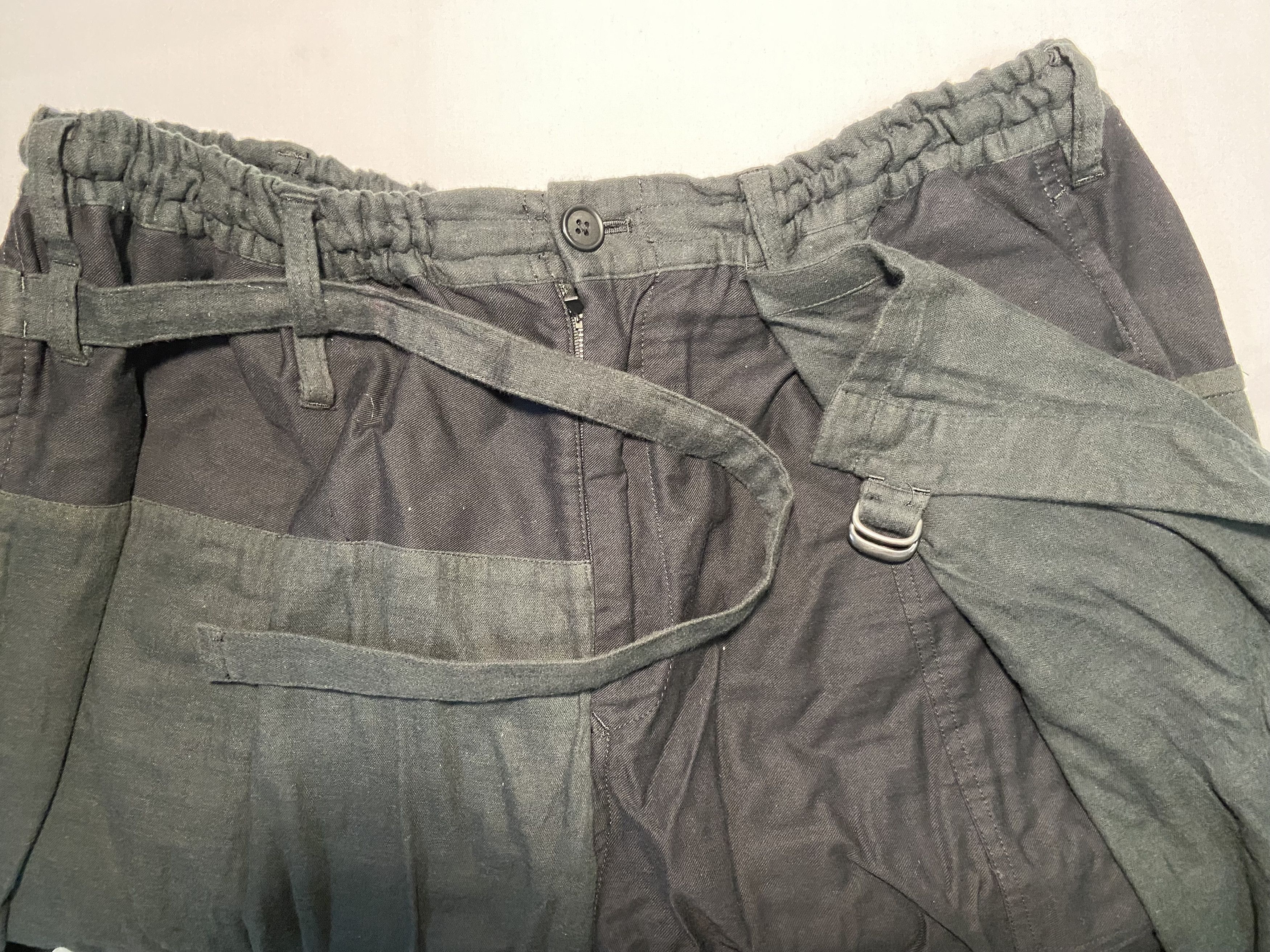 Yohji Yamamoto Yohji Yamamoto 18ss blue wrap pants Size US 32 / EU 48 - 3 Thumbnail