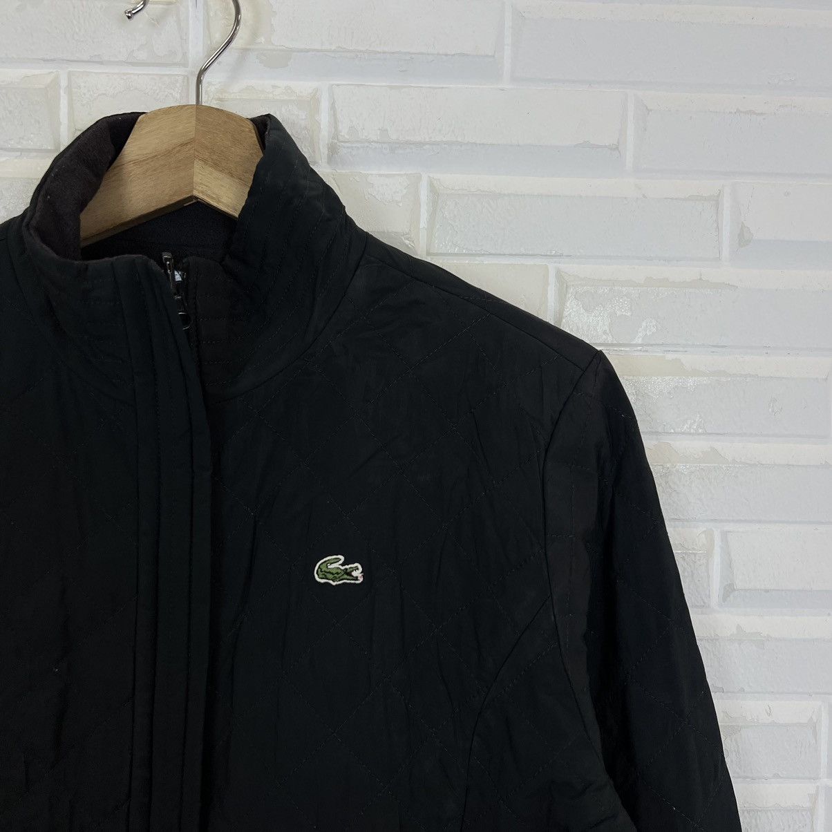 Japanese Brand VINTAGE LACOSTE QUILTED ZIPPER JACKET JAPAN Size US M / EU 48-50 / 2 - 4 Thumbnail
