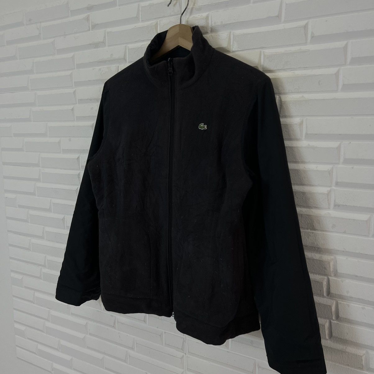 Japanese Brand VINTAGE LACOSTE QUILTED ZIPPER JACKET JAPAN Size US M / EU 48-50 / 2 - 8 Thumbnail