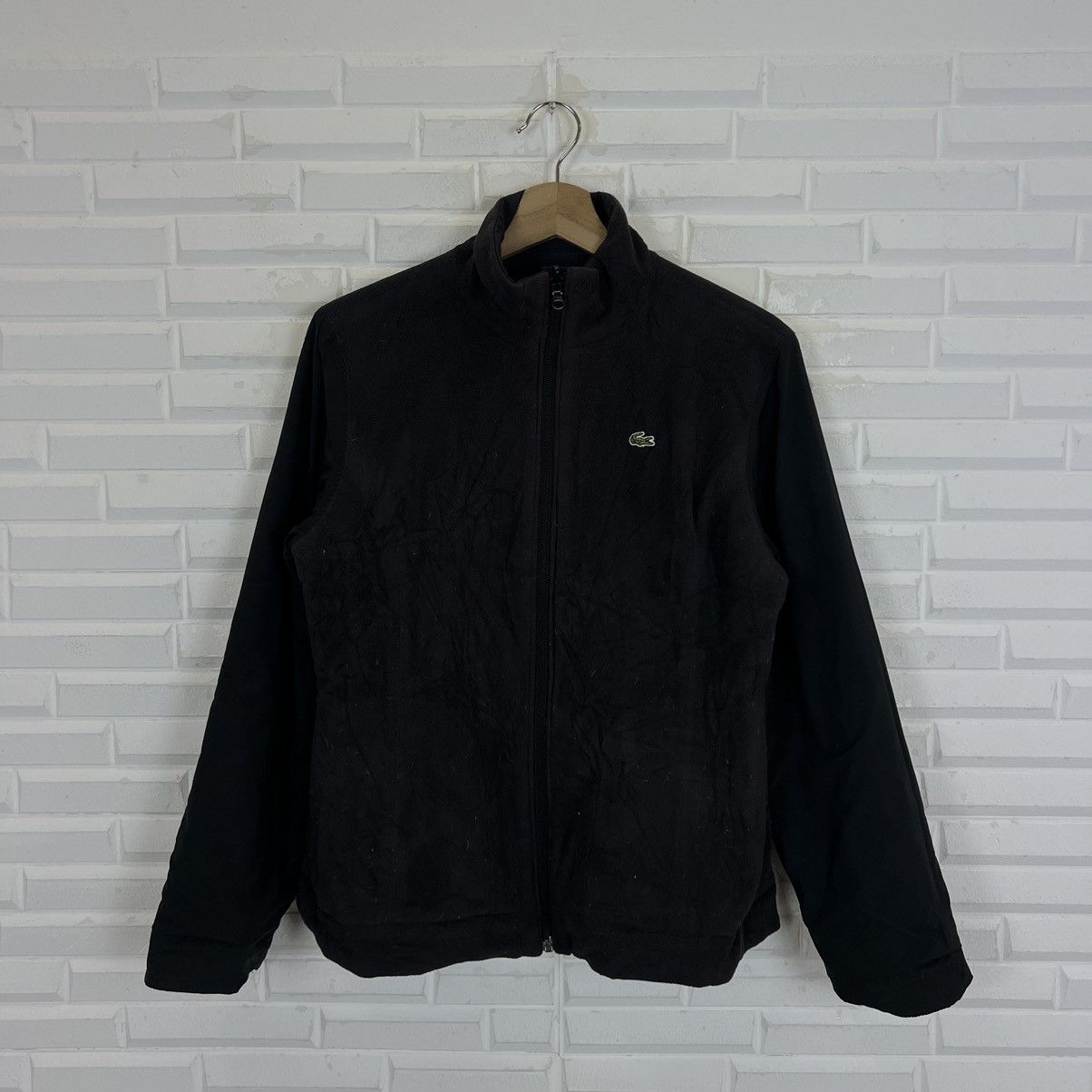 Japanese Brand VINTAGE LACOSTE QUILTED ZIPPER JACKET JAPAN Size US M / EU 48-50 / 2 - 7 Thumbnail