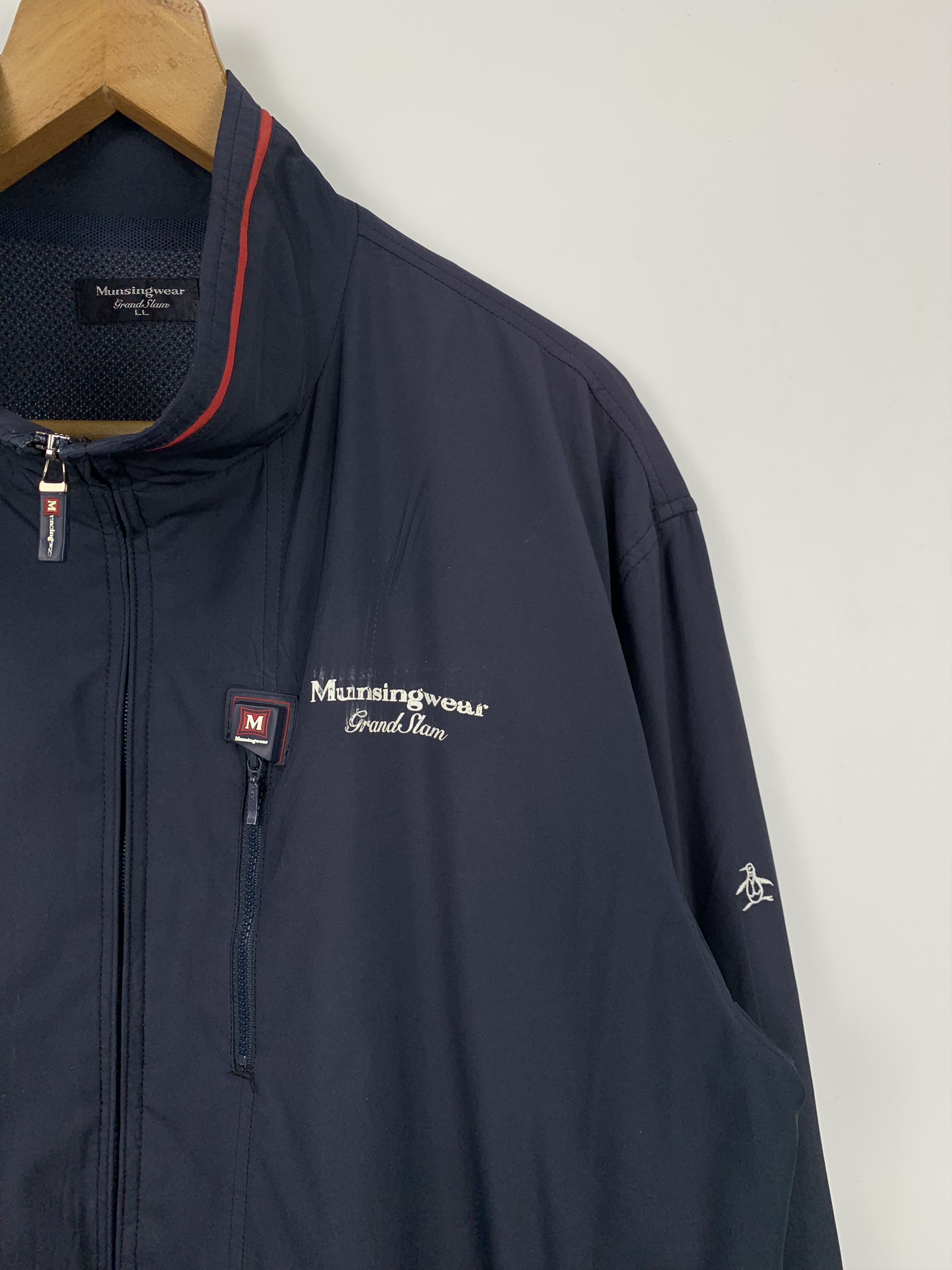 Grand Slam Vintage MUNSINGWEAR GRAND SLAM Jacket Windbreaker J0360 Size US L / EU 52-54 / 3 - 4 Thumbnail