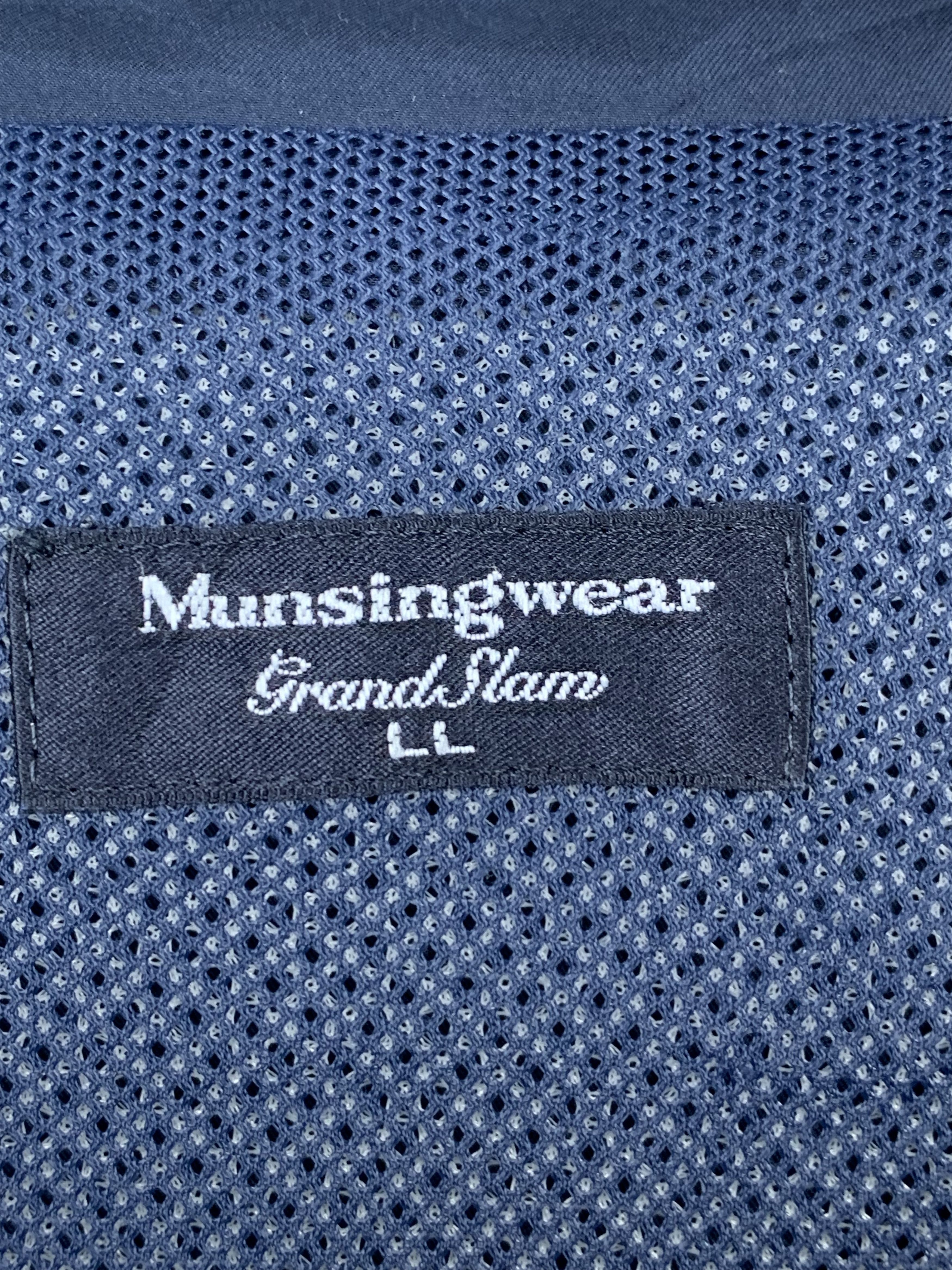 Grand Slam Vintage MUNSINGWEAR GRAND SLAM Jacket Windbreaker J0360 Size US L / EU 52-54 / 3 - 12 Thumbnail