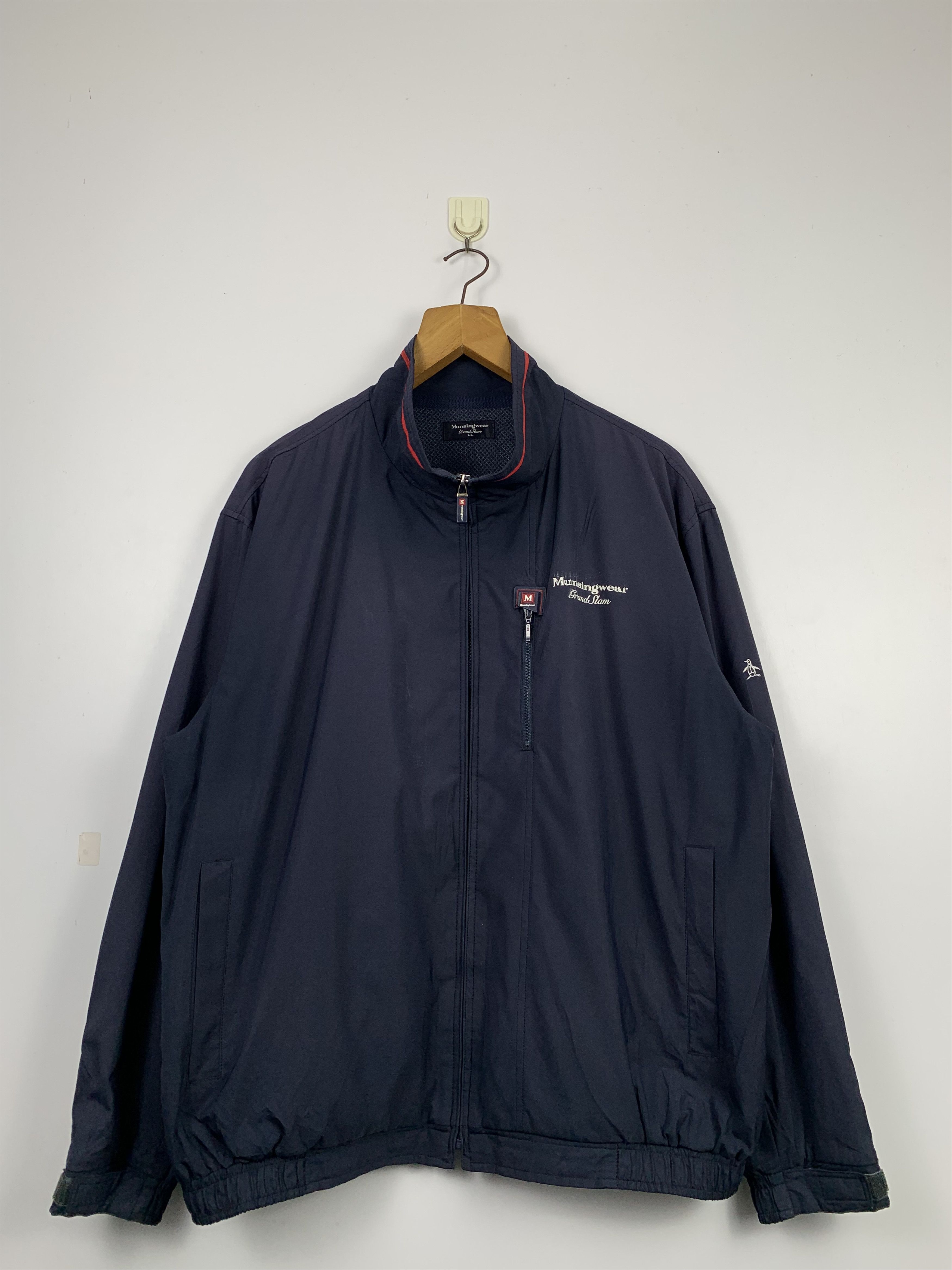 Grand Slam Vintage MUNSINGWEAR GRAND SLAM Jacket Windbreaker J0360 Size US L / EU 52-54 / 3 - 1 Thumbnail