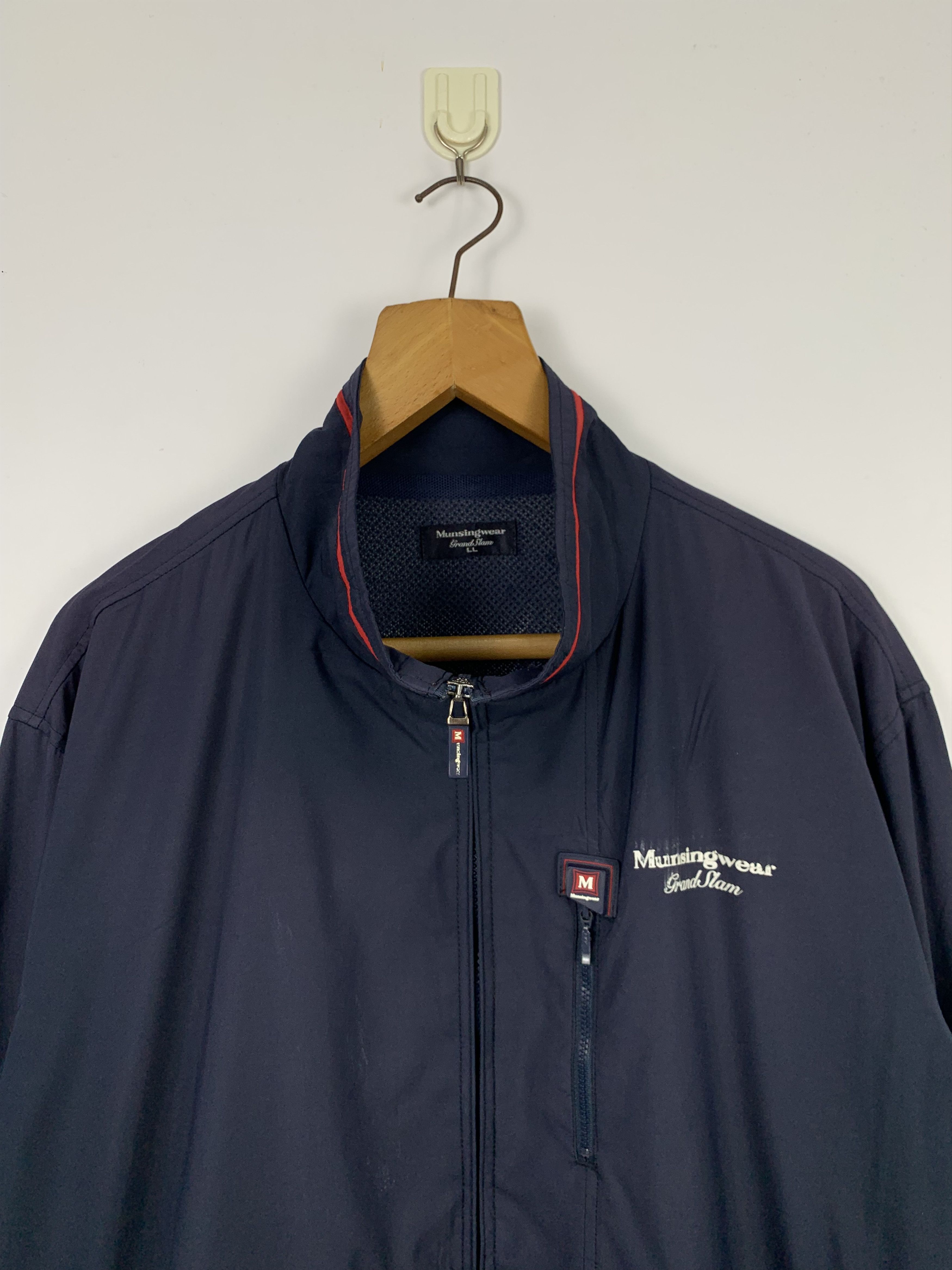 Grand Slam Vintage MUNSINGWEAR GRAND SLAM Jacket Windbreaker J0360 Size US L / EU 52-54 / 3 - 2 Thumbnail