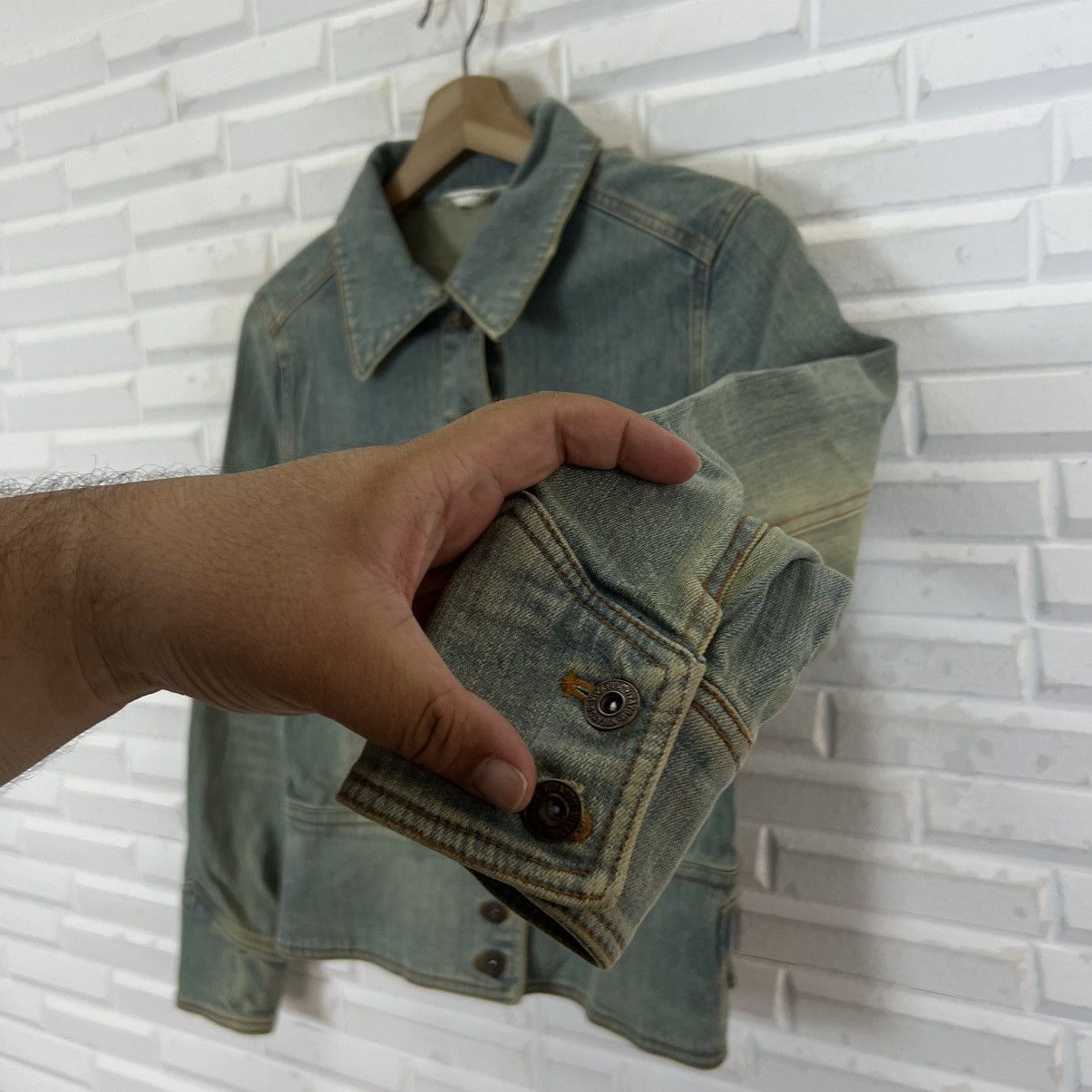 Japanese Brand VINTAGE DENIM TRUCKER JACKET VIVAYOU JAPAN Size S / US 4 / IT 40 - 6 Thumbnail