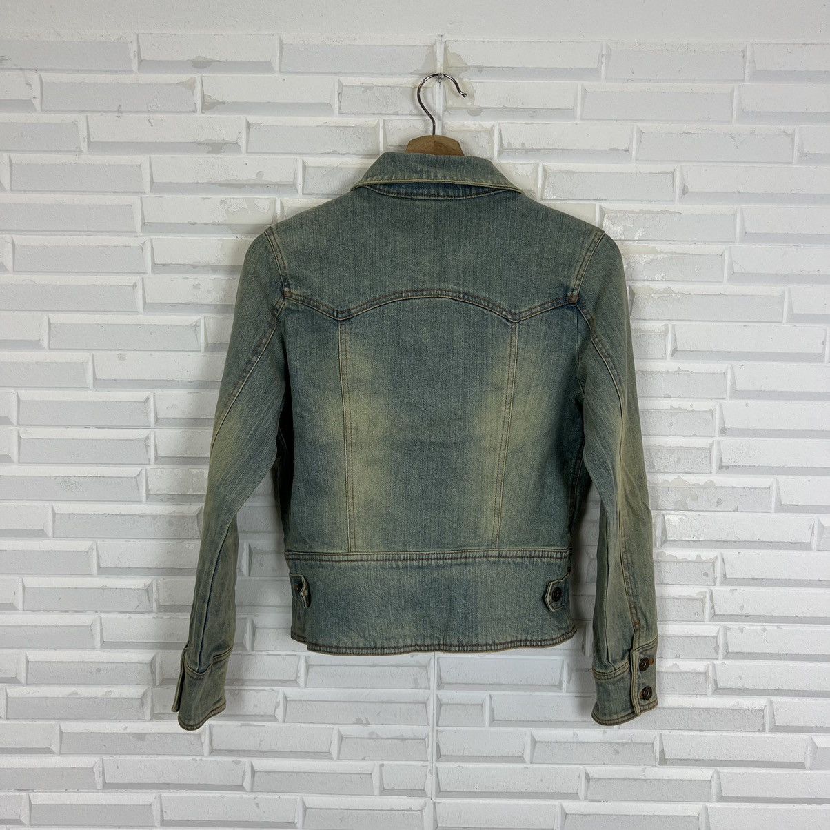 Japanese Brand VINTAGE DENIM TRUCKER JACKET VIVAYOU JAPAN Size S / US 4 / IT 40 - 7 Thumbnail
