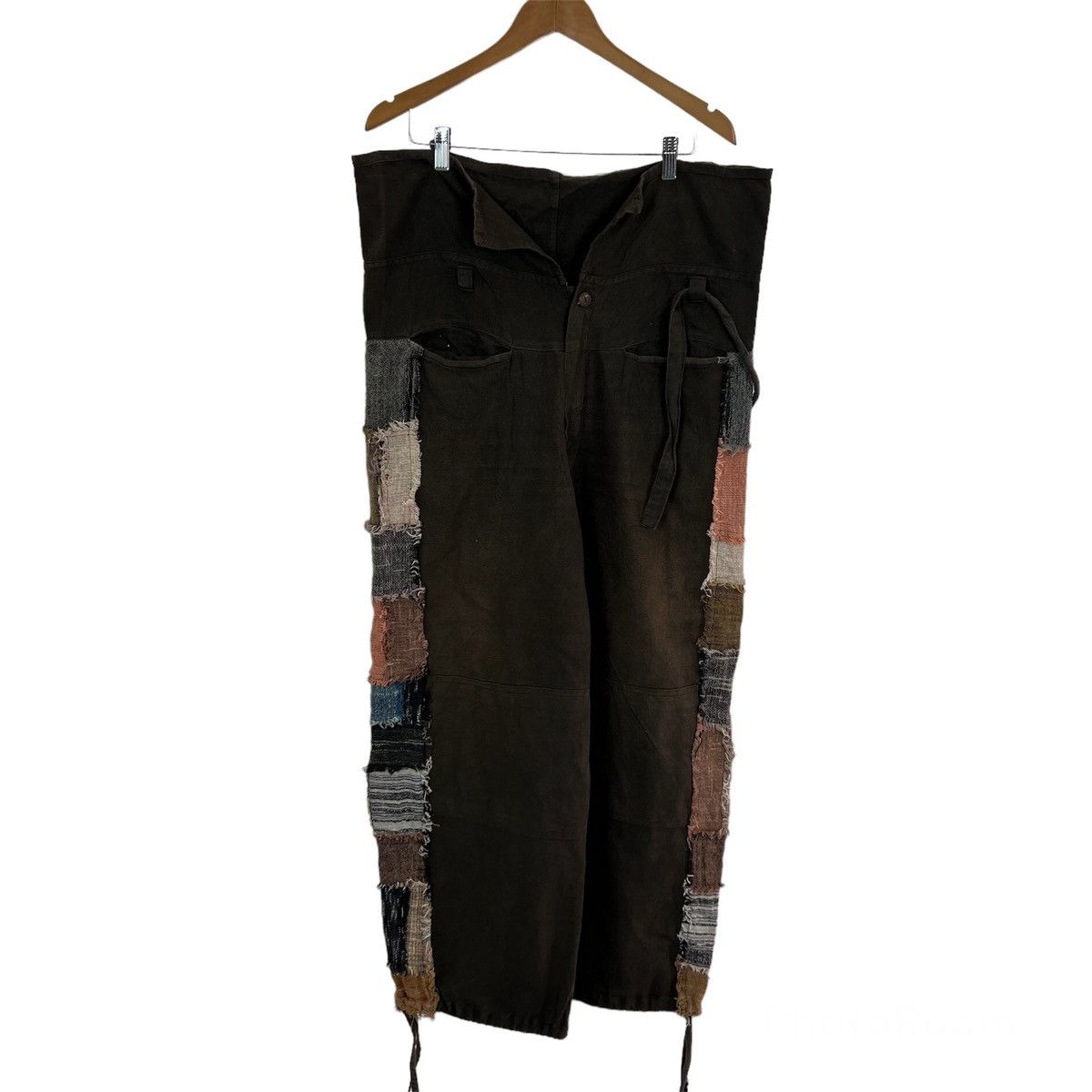 VINTAGE MALAKA PANTS TARTAN DESIGN RARE RELAX WEAR PANTS