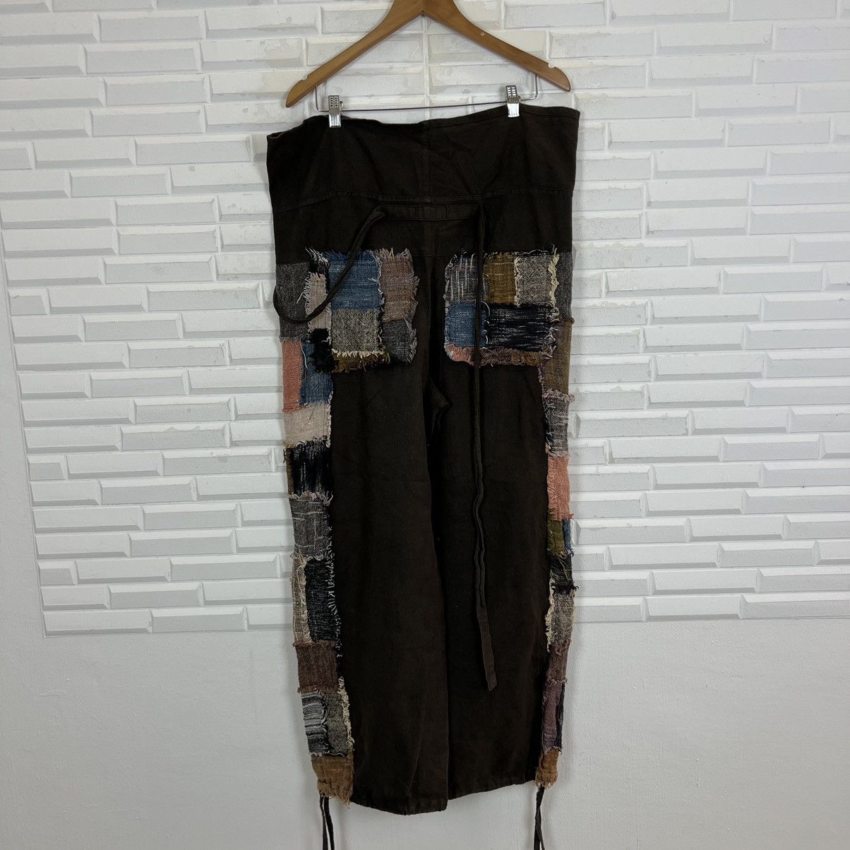 Japanese Brand VINTAGE MALAKA PANTS TARTAN DESIGN RARE RELAX WEAR PANTS Size US 38 / EU 54 - 5 Thumbnail