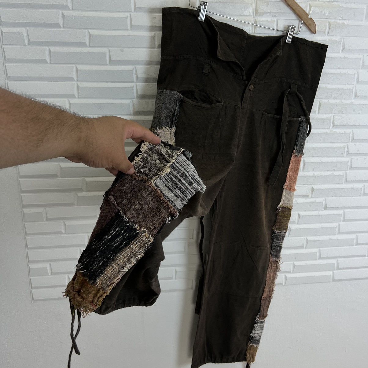 Japanese Brand VINTAGE MALAKA PANTS TARTAN DESIGN RARE RELAX WEAR PANTS Size US 38 / EU 54 - 3 Thumbnail