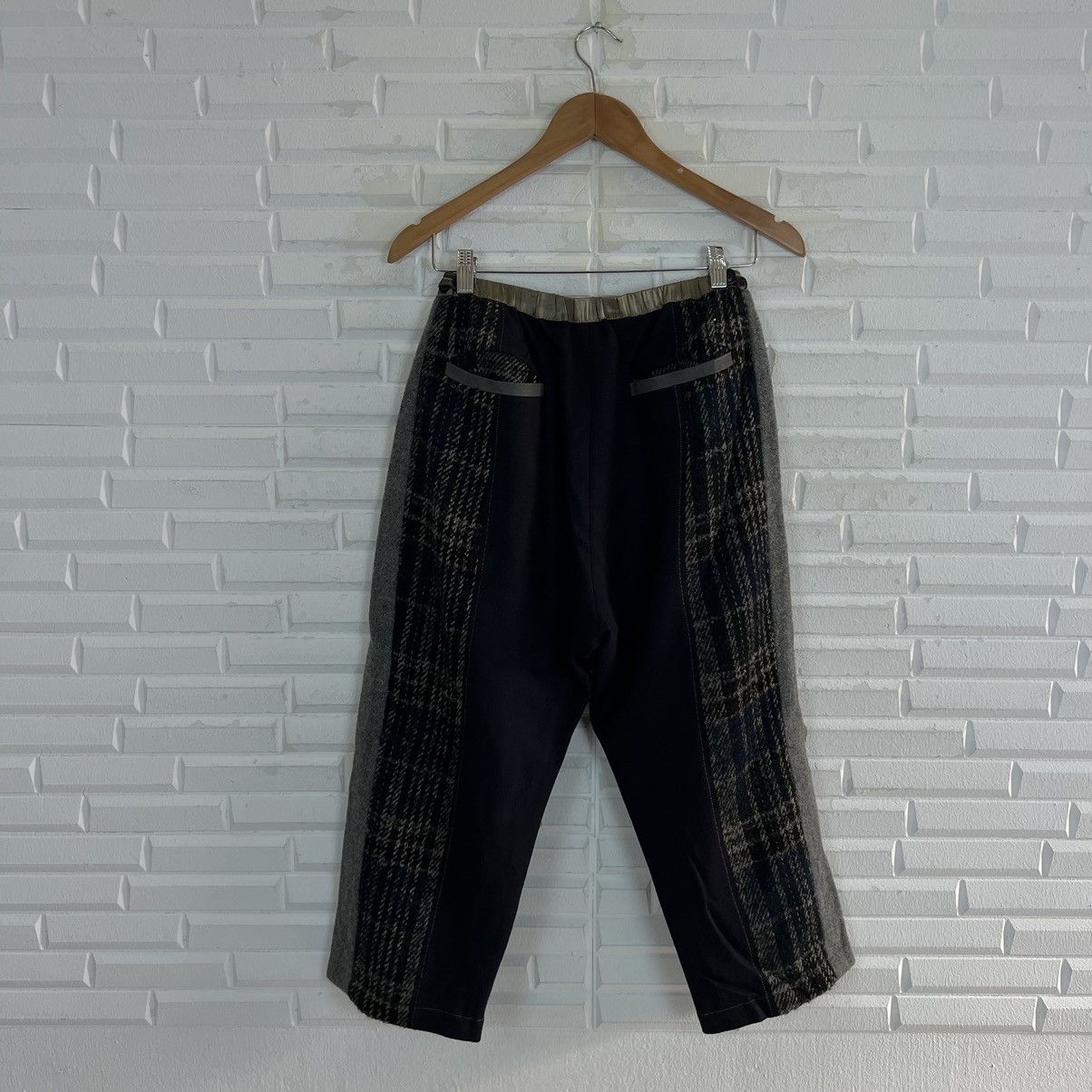 Vintage VINTAGE ROSIER MADE IN ITALY TARTAN DESIGN WOOL PANTS Size US 29 - 5 Thumbnail