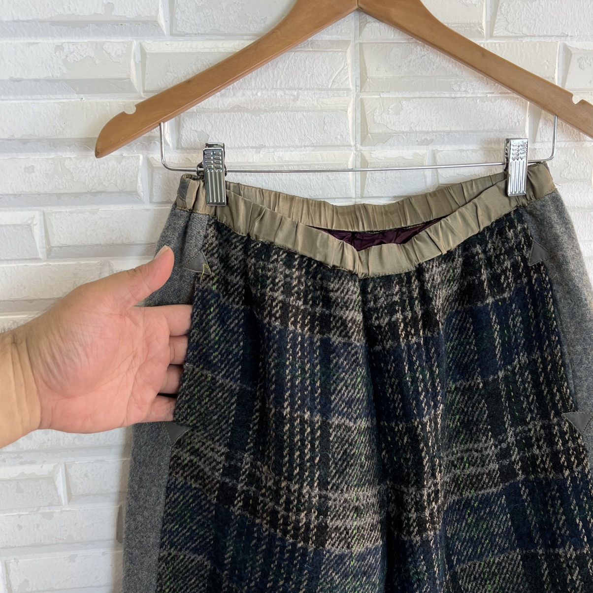 Vintage VINTAGE ROSIER MADE IN ITALY TARTAN DESIGN WOOL PANTS Size US 29 - 4 Thumbnail