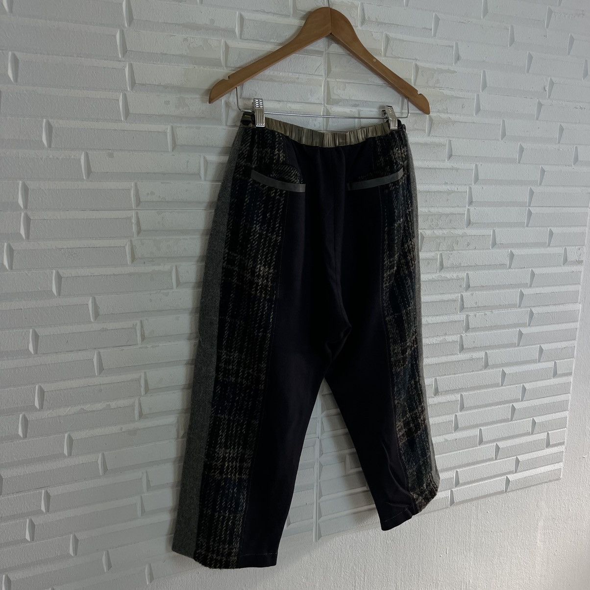 Vintage VINTAGE ROSIER MADE IN ITALY TARTAN DESIGN WOOL PANTS Size US 29 - 6 Thumbnail