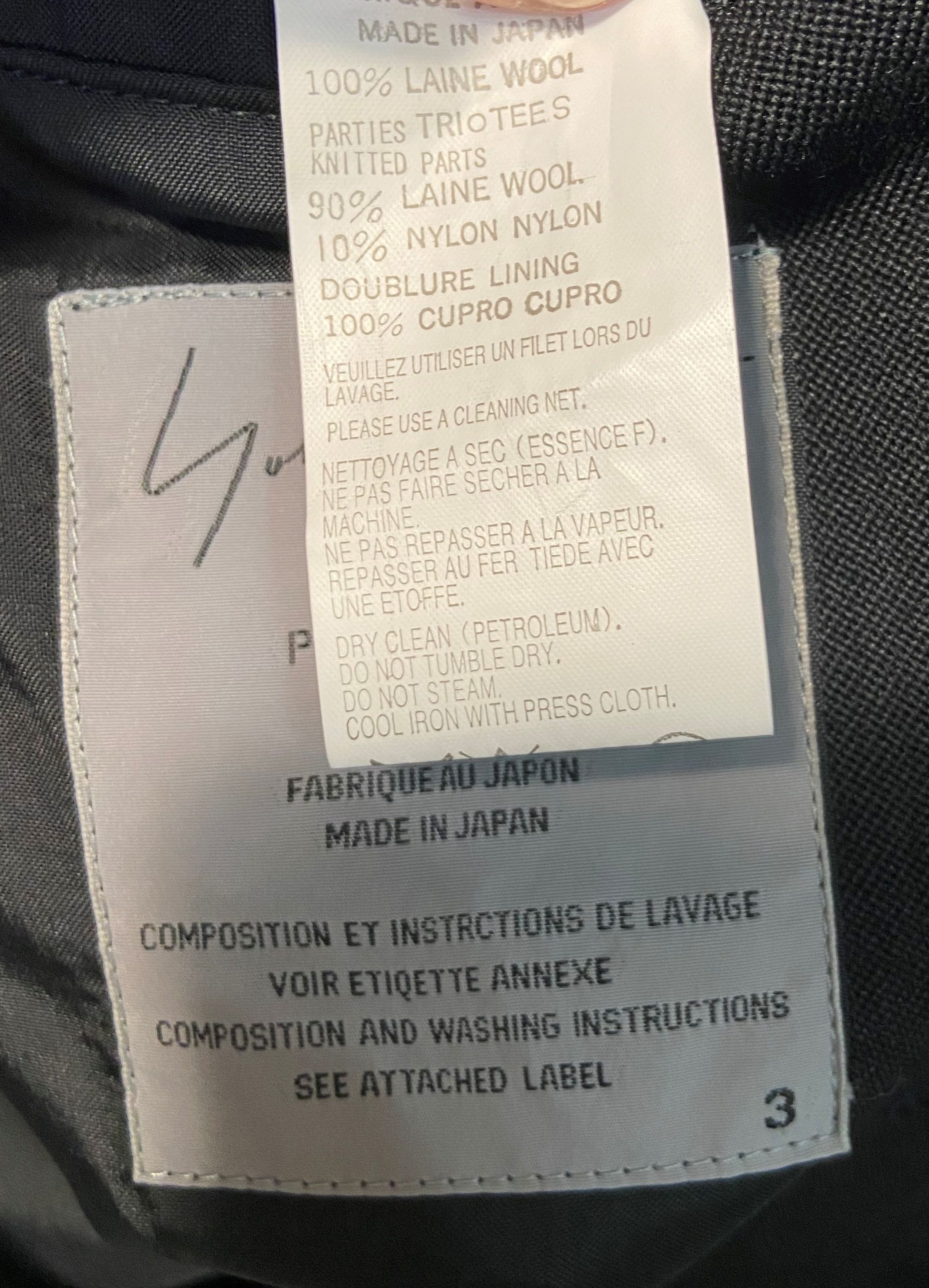 Yohji Yamamoto Yohji Yamamoto 07aw Coat Size US L / EU 52-54 / 3 - 3 Thumbnail