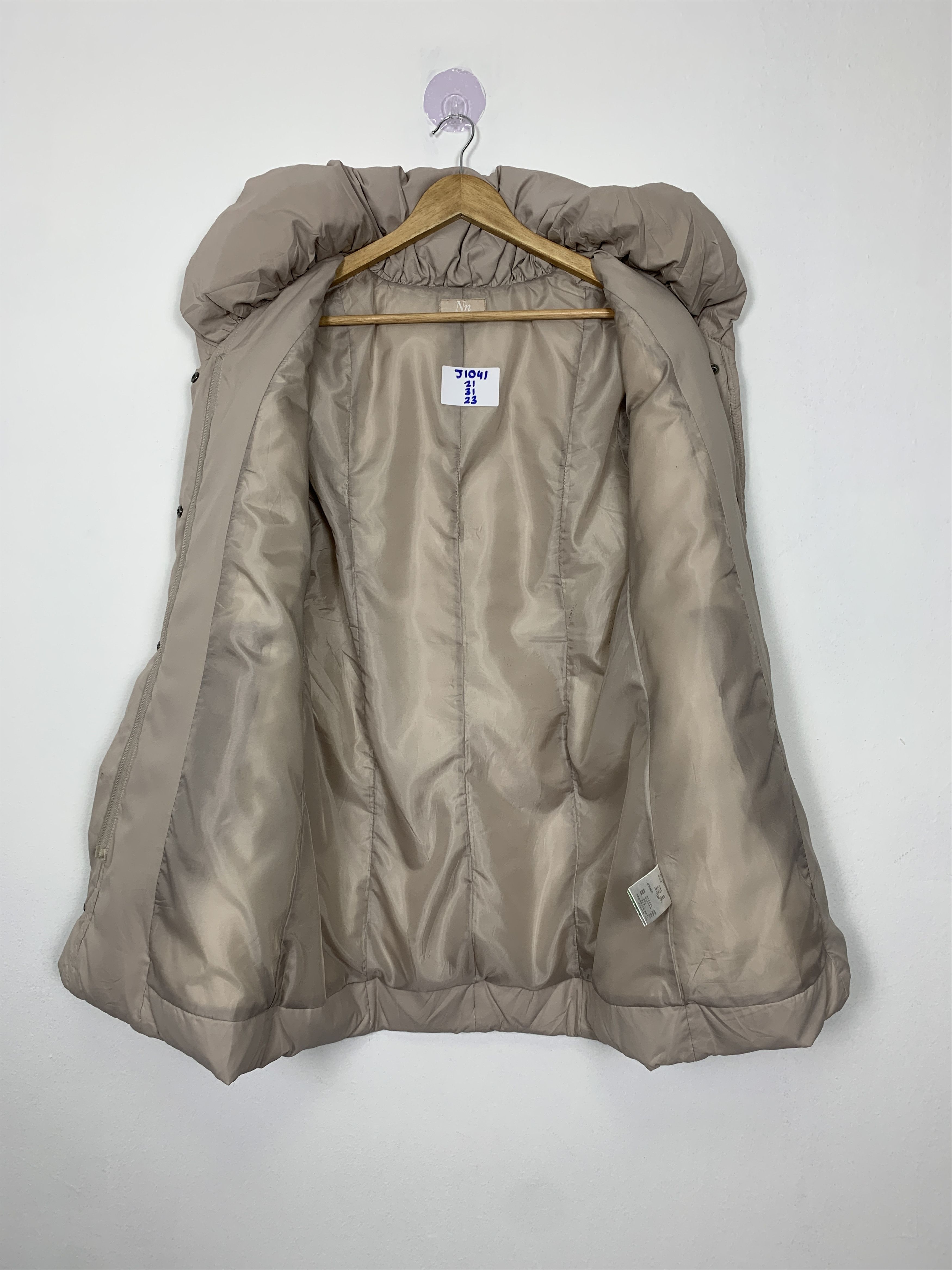 Japanese Brand Vintage Nn Puffer Button Up Long Jacket J1041 Size S / US 4 / IT 40 - 7 Thumbnail