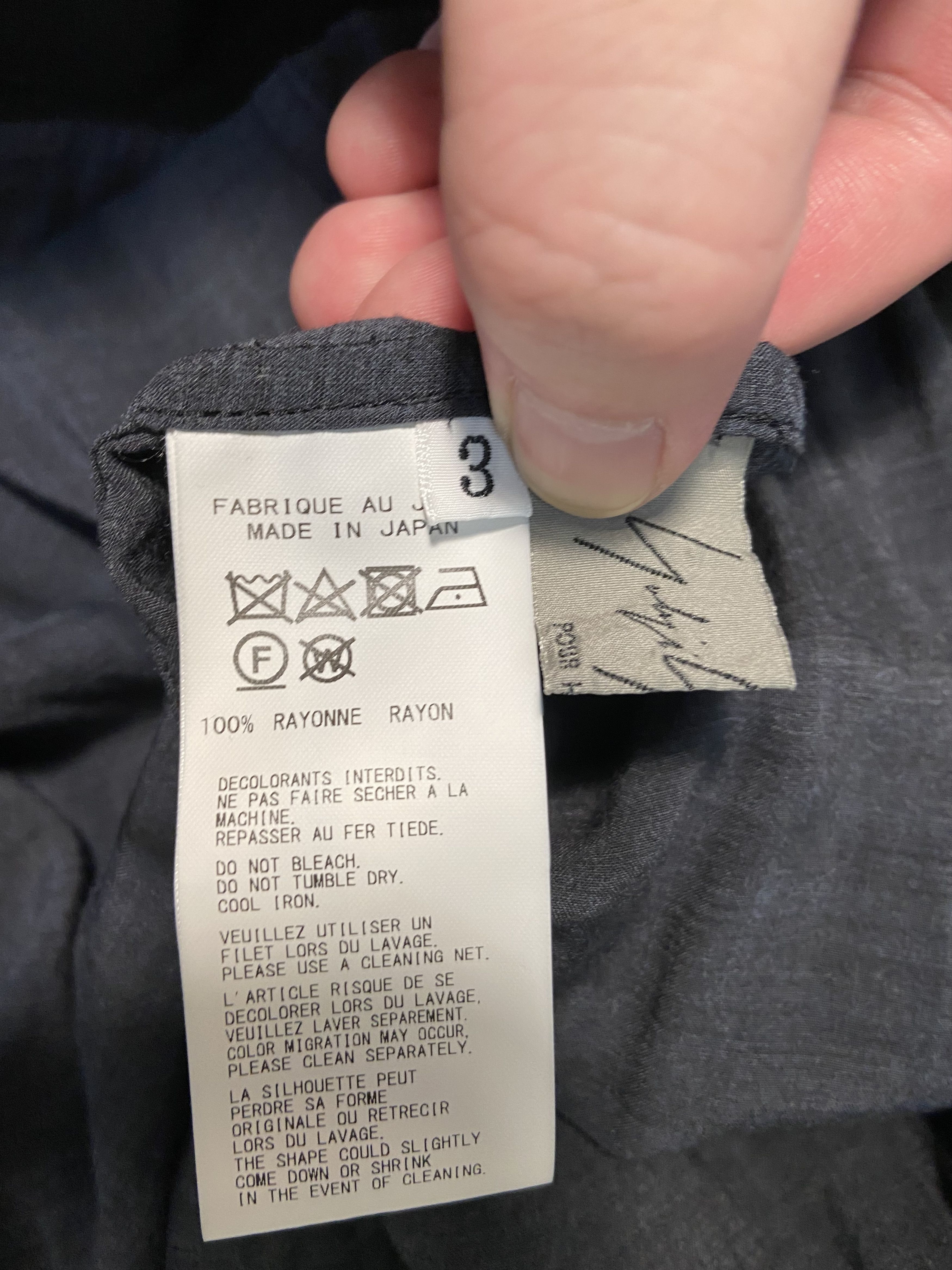 Yohji Yamamoto Yohji Yamamoto 96ss Replica Shirt Size US L / EU 52-54 / 3 - 4 Thumbnail