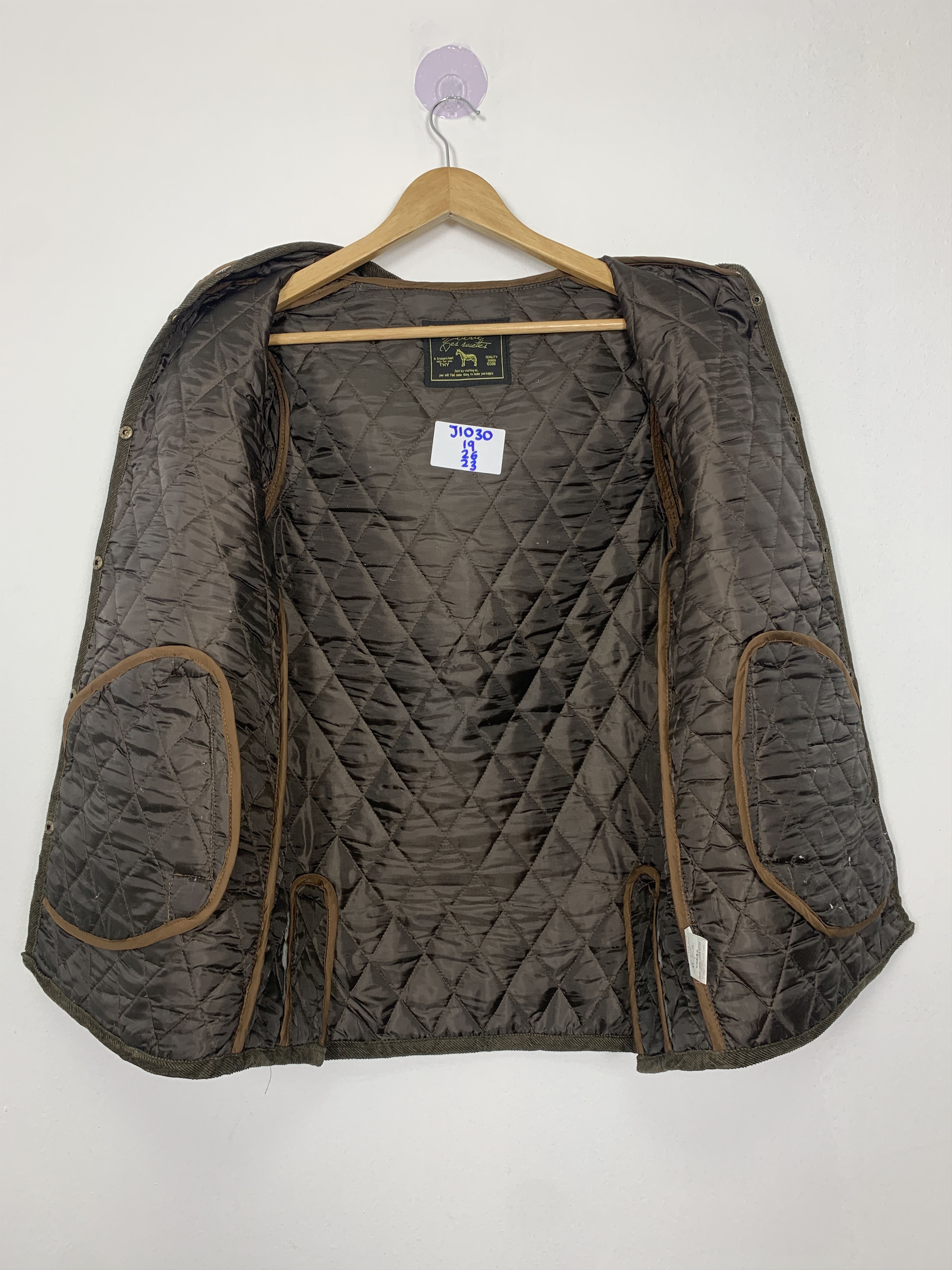 Japanese Brand Vintage ZOOTIE DES SUCETTER Quilted Hoodie Jacket J1030 Size M / US 6-8 / IT 42-44 - 4 Thumbnail