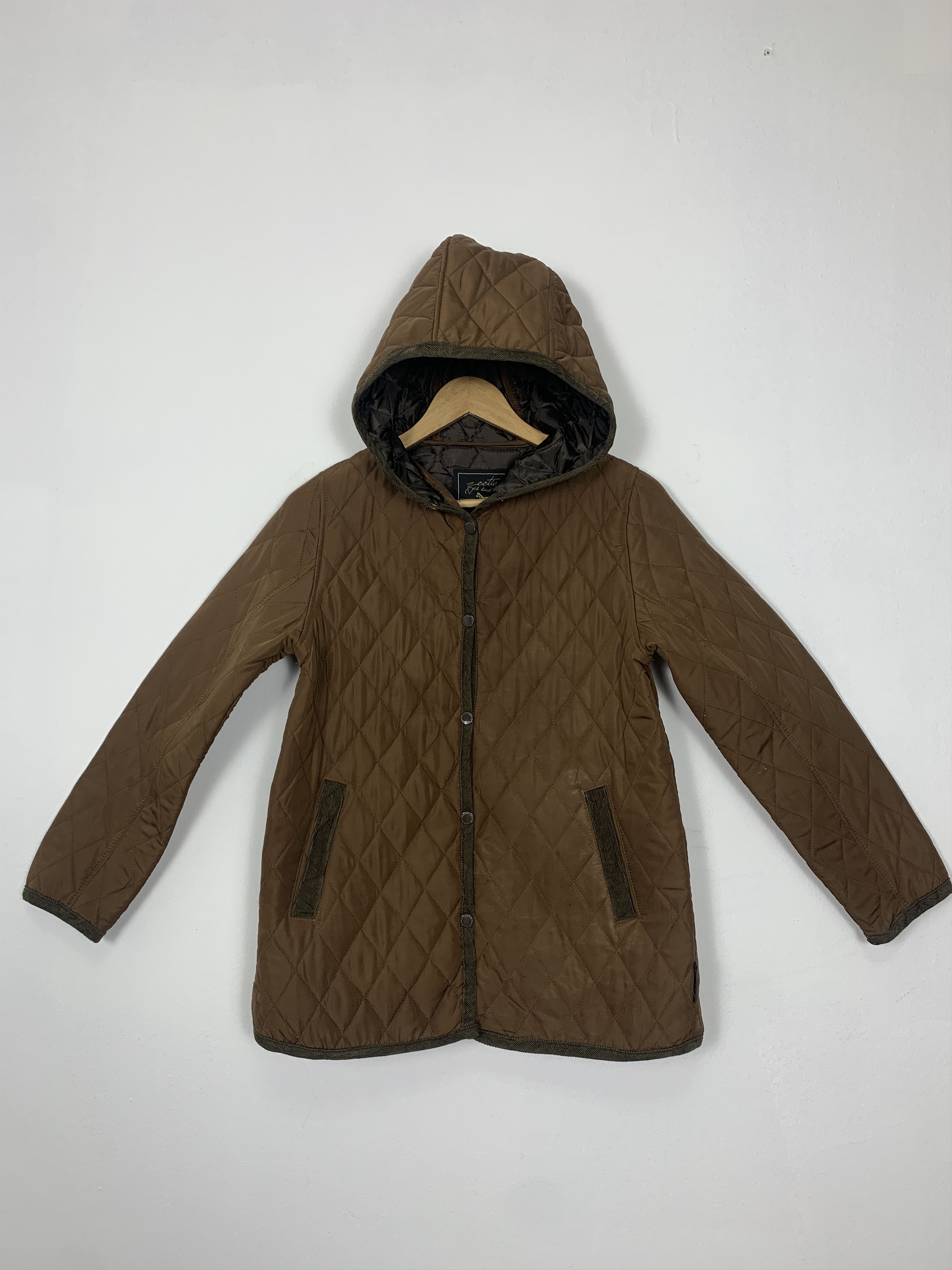 Japanese Brand Vintage ZOOTIE DES SUCETTER Quilted Hoodie Jacket J1030 Size M / US 6-8 / IT 42-44 - 1 Thumbnail