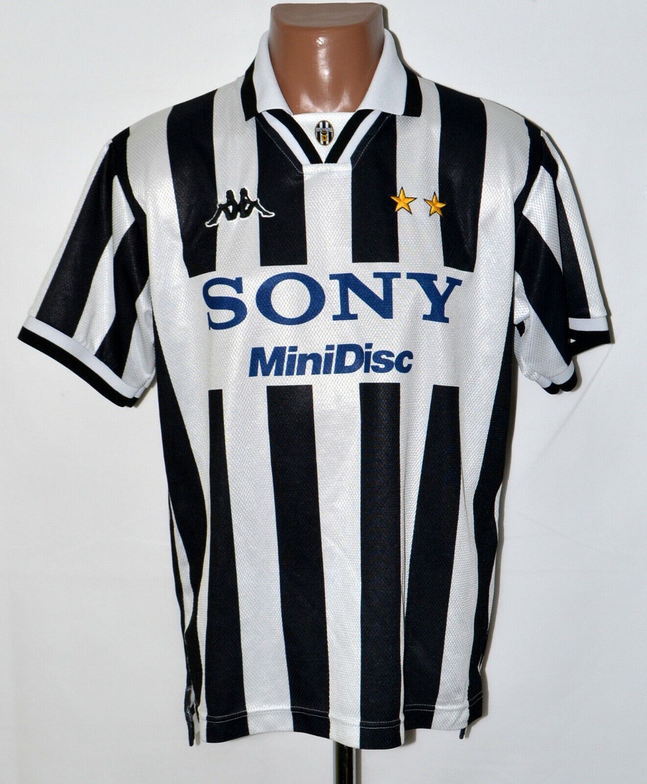 JUVENTUS 1996/1997 HOME FOOTBALL SHIRT JERSEY KAPPA SIZE L