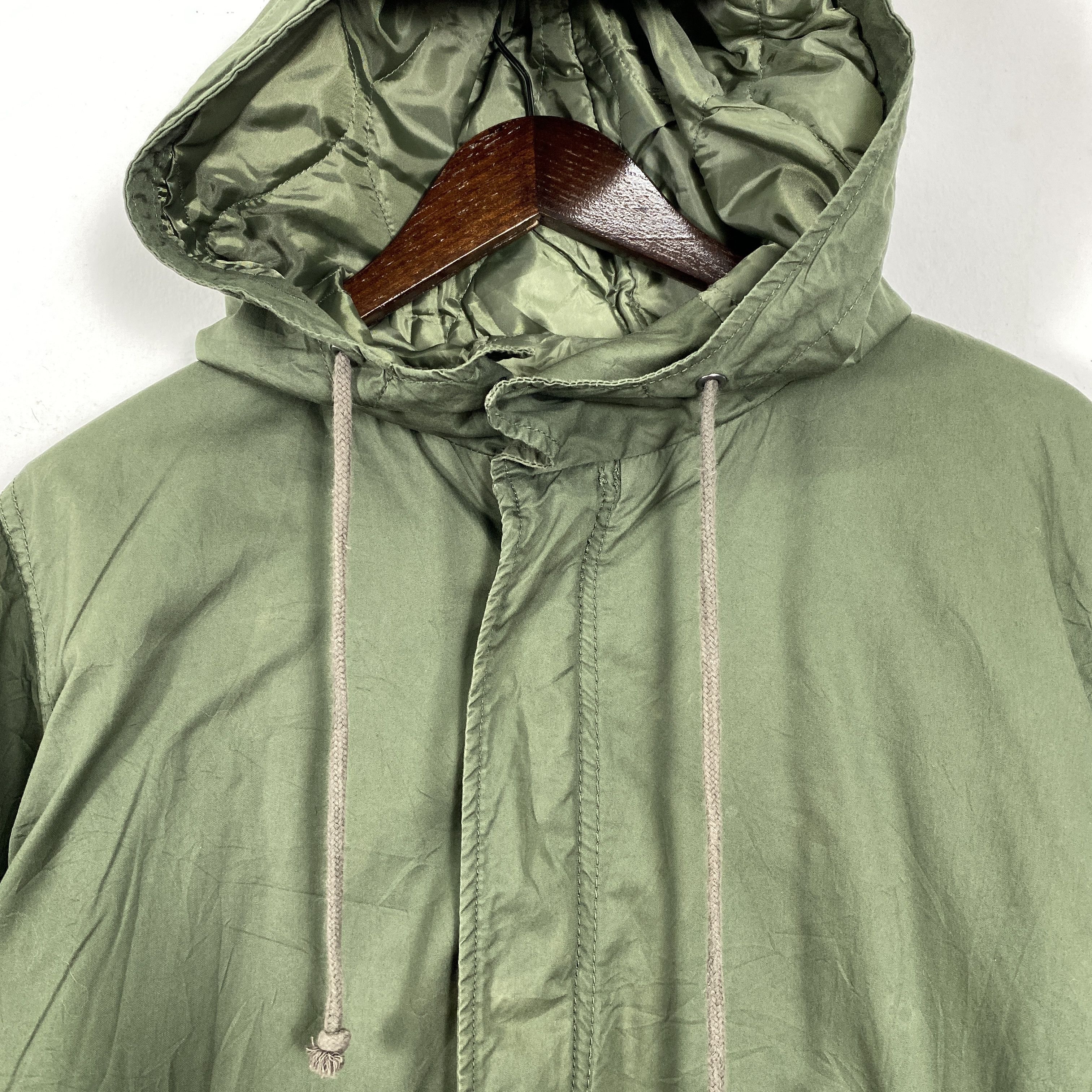 Japanese Brand Vintage Back Number Parkas With Hoodie J0191 Size US S / EU 44-46 / 1 - 2 Thumbnail