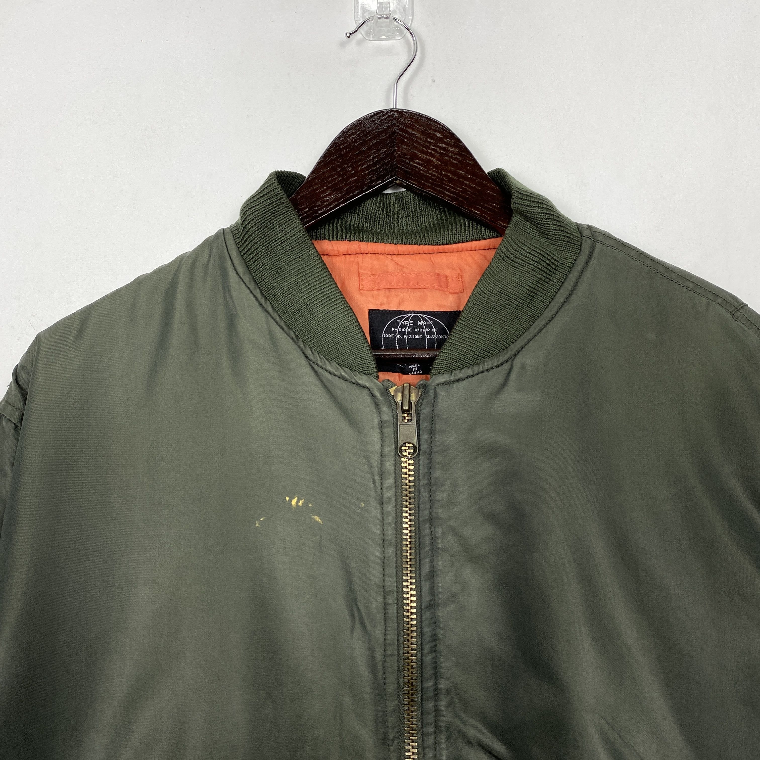 Vintage Vintage MA-1 Bombers Jacket J0201 Size US M / EU 48-50 / 2 - 2 Thumbnail