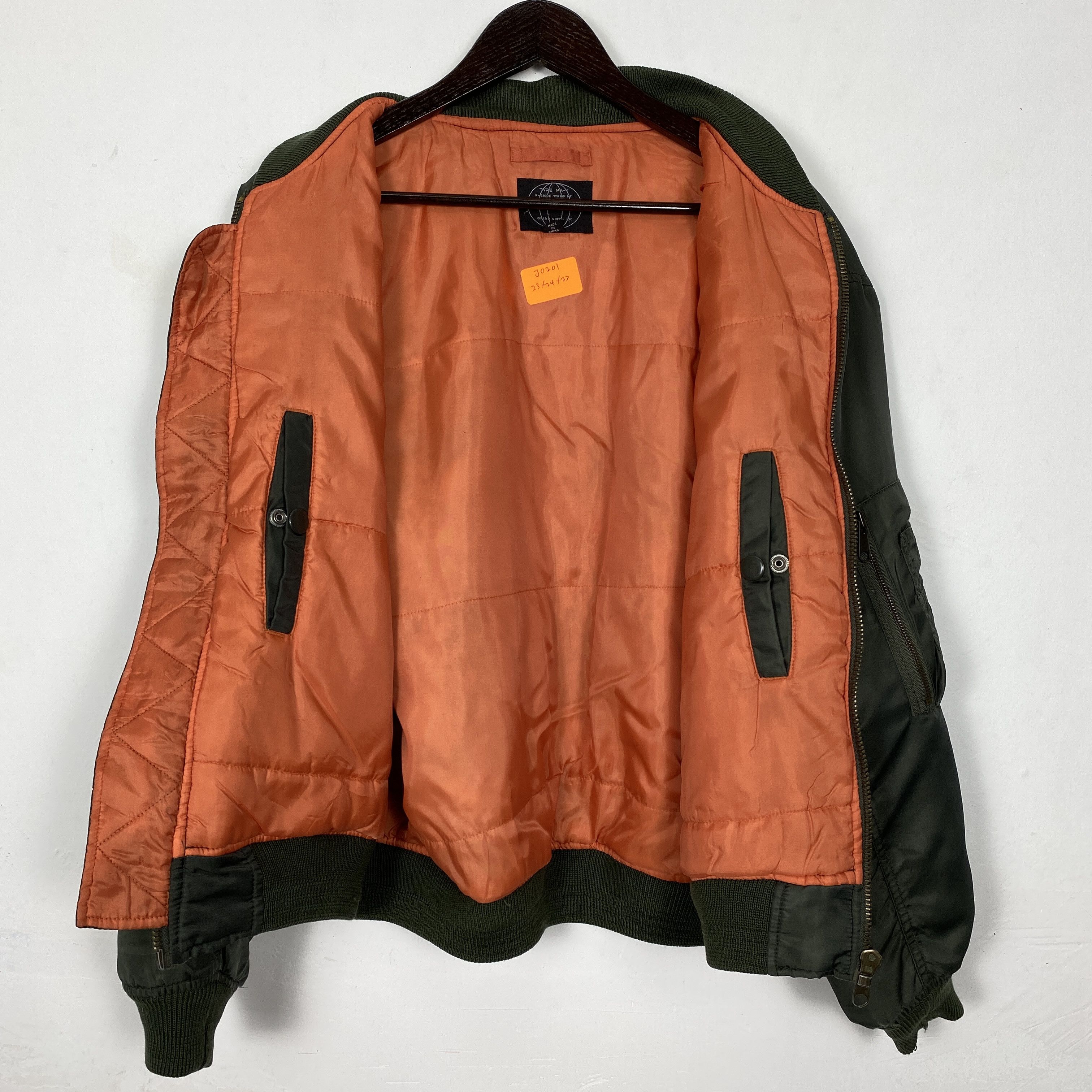 Vintage Vintage MA-1 Bombers Jacket J0201 Size US M / EU 48-50 / 2 - 12 Thumbnail