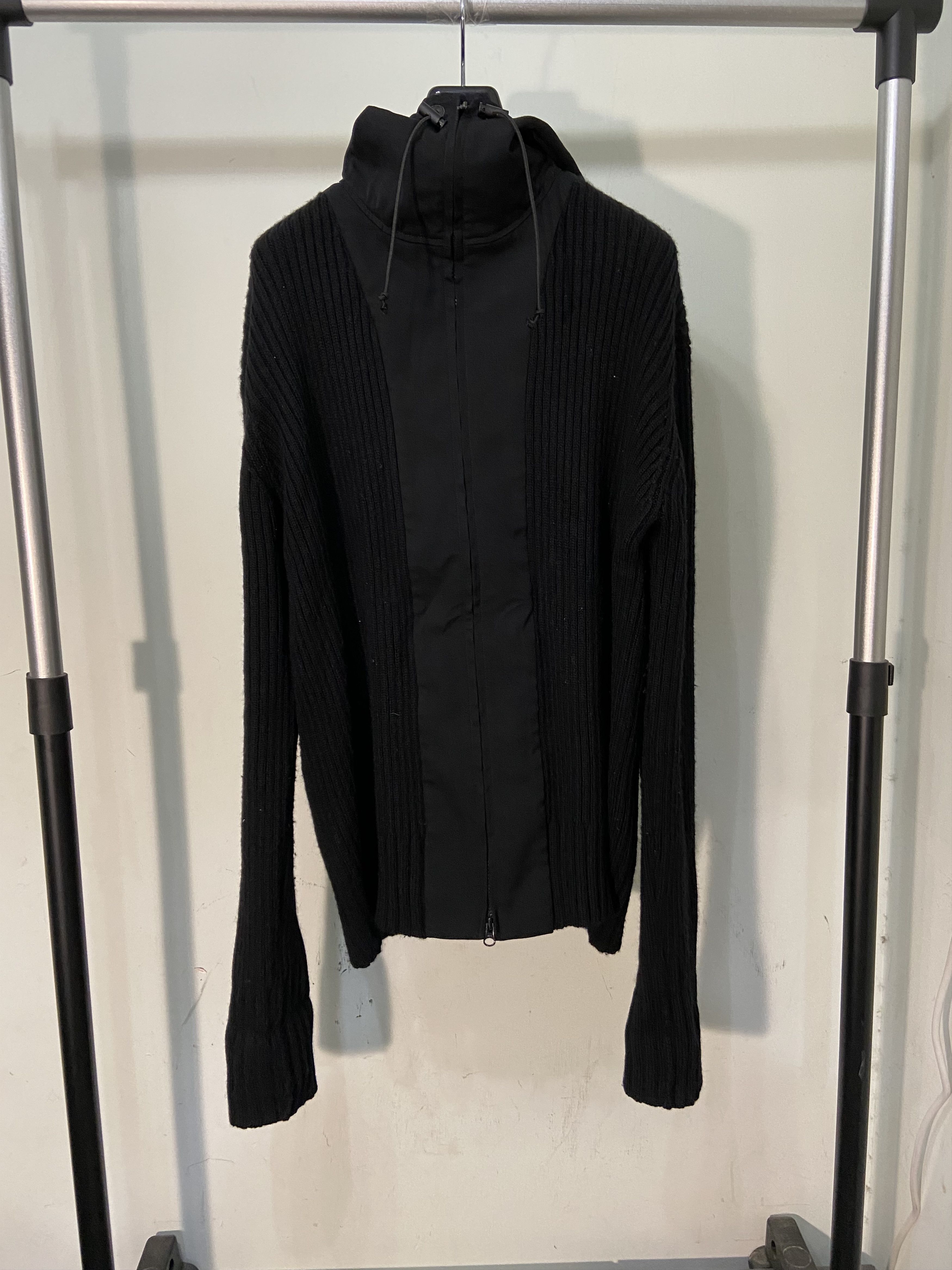 Yohji Yamamoto Yohji Yamamoto 02aw Hooded Jacket Size US XL / EU 56 / 4 - 2 Thumbnail
