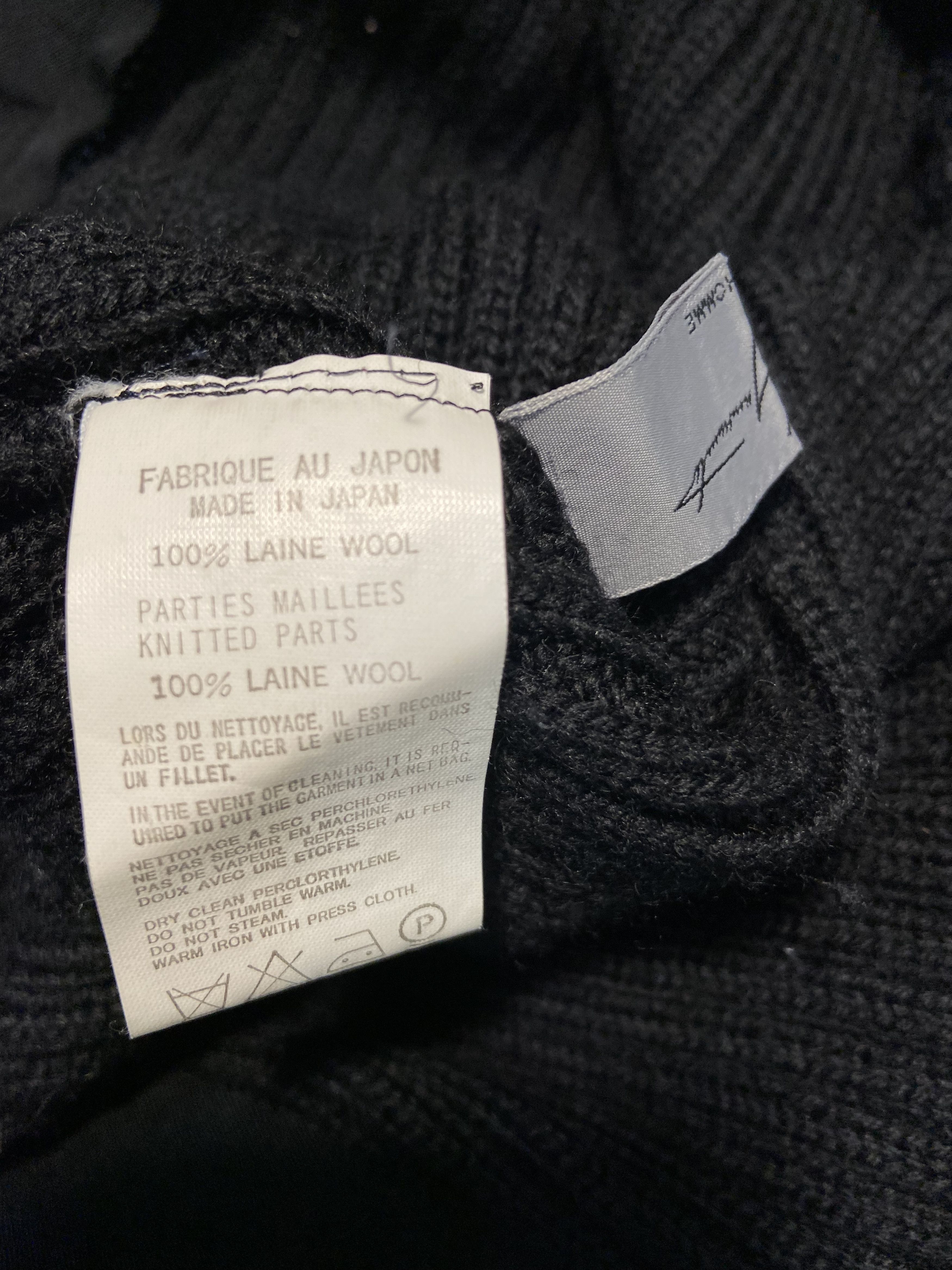 Yohji Yamamoto Yohji Yamamoto 02aw Hooded Jacket Size US XL / EU 56 / 4 - 6 Thumbnail